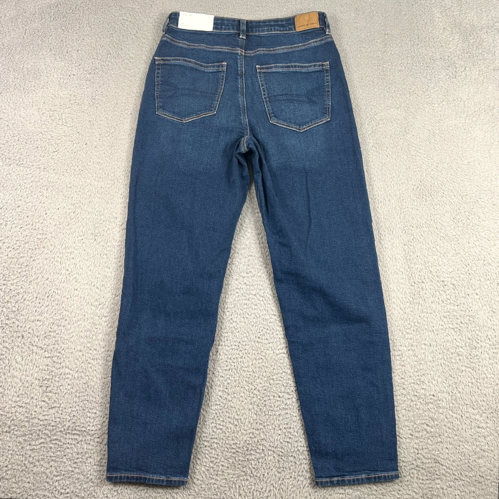 American Eagle Outfitters VINTAGE American Eagle Jeans Women 6 Regular Fit Denim High Waist Mom Style Blue Stretch Size 28" / US 6 / IT 42 - 7 Thumbnail