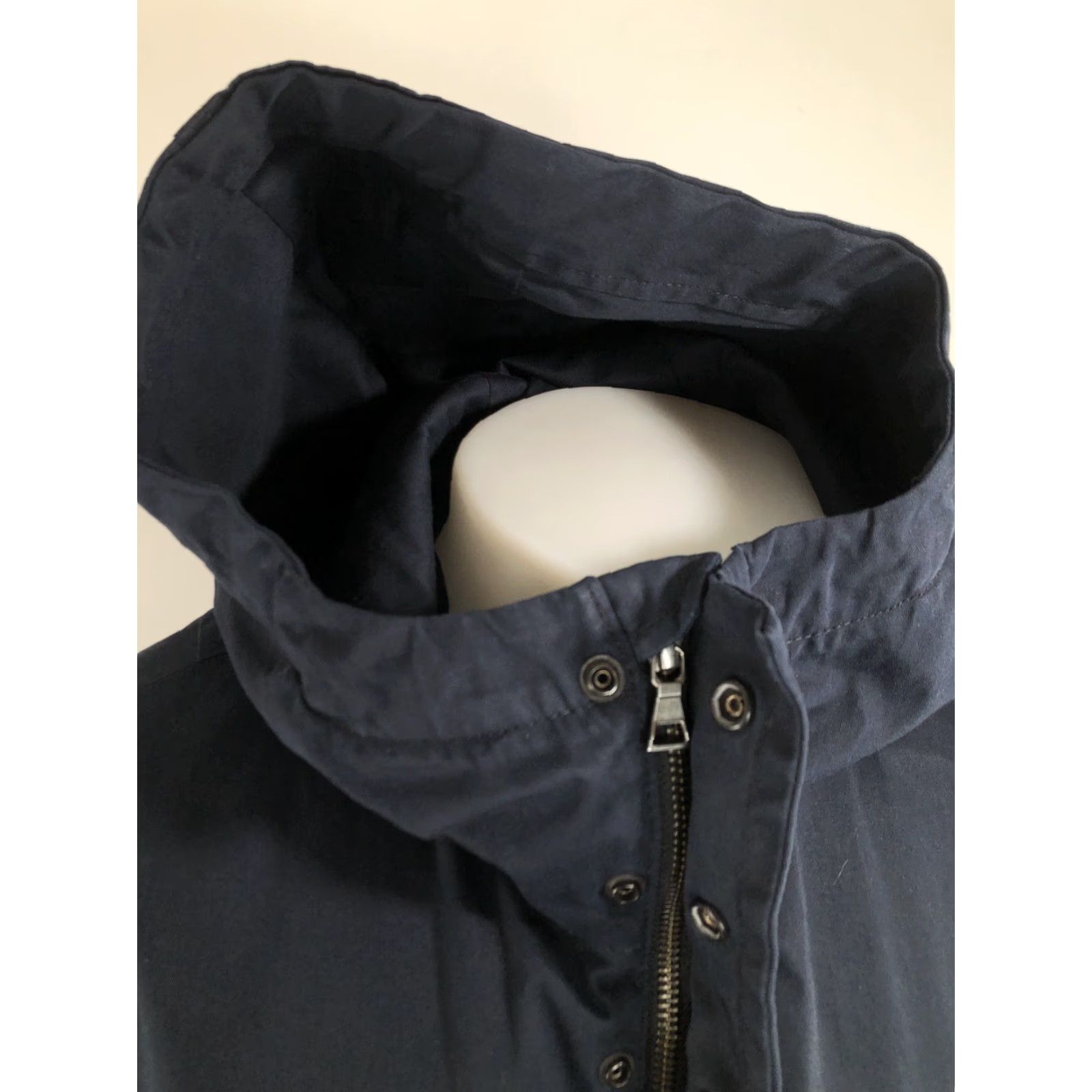 Vince Vince. Hooded Mens M Full Zip Rain Jacket Blue MINT Size US M / EU 48-50 / 2 - 3 Thumbnail