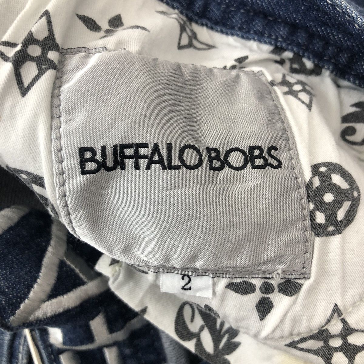 BUFFALO BOBS BUFFALO BOBS Boro Patchwork Denim Pants Size US 31 - 8 Thumbnail