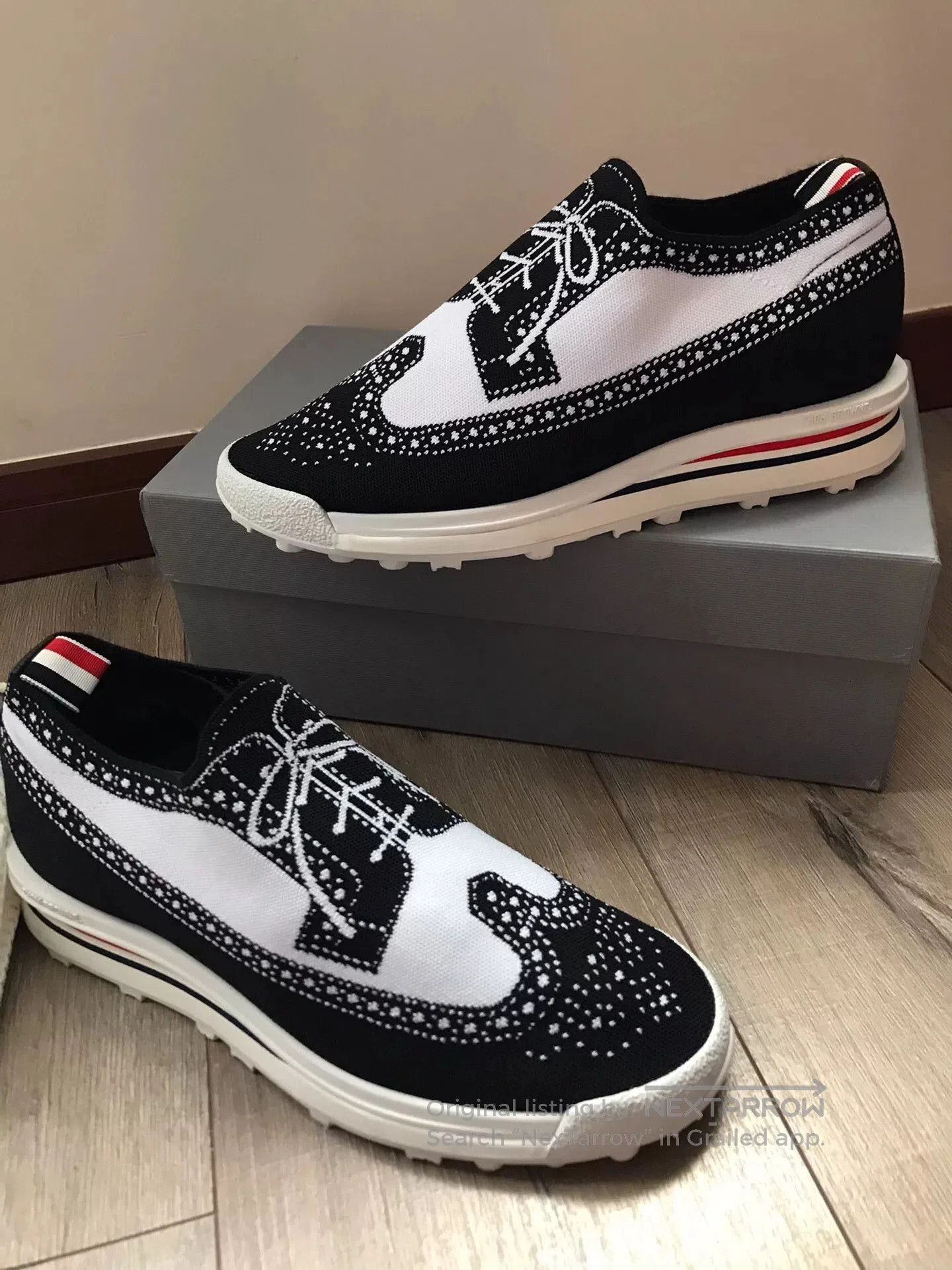 Thom Browne Thom Browne Black White Casual Shoes. Size US 10 / EU 43 - 6 Thumbnail
