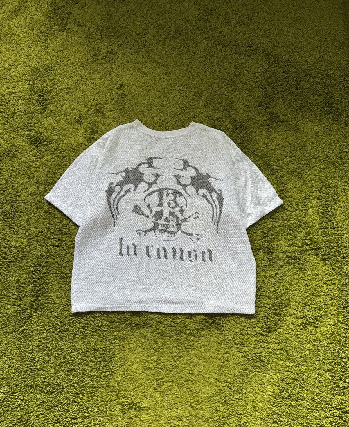 Hysteric Glamour Tribal Tattoo Japanese LGB style short sleeve sweatshirt Y2K Size US L / EU 52-54 / 3 - 1 Thumbnail