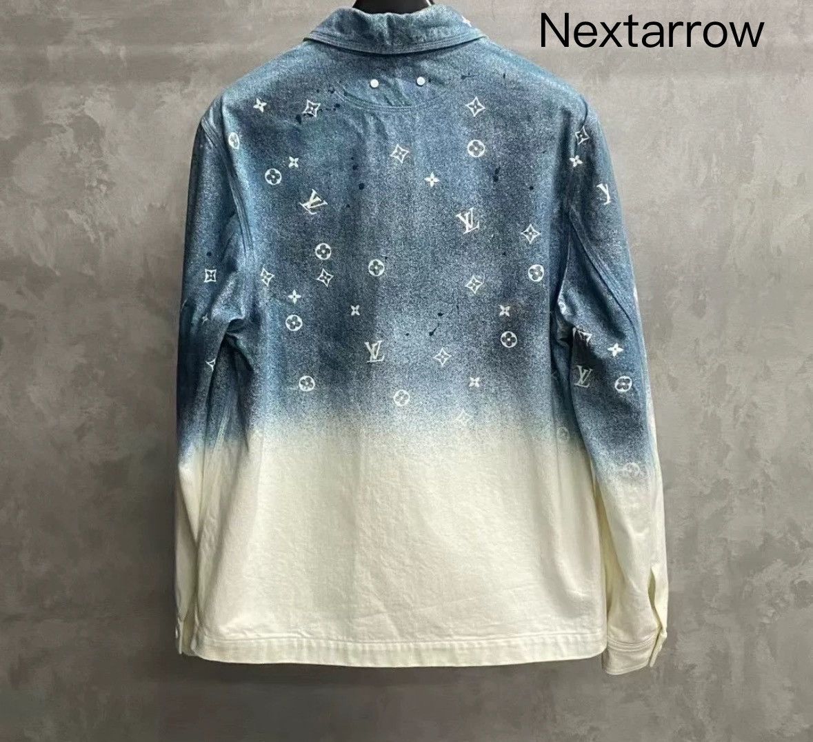Louis Vuitton Louis Vuitton's latest blue starry denim jacket Size US M / EU 48-50 / 2 - 2 Thumbnail