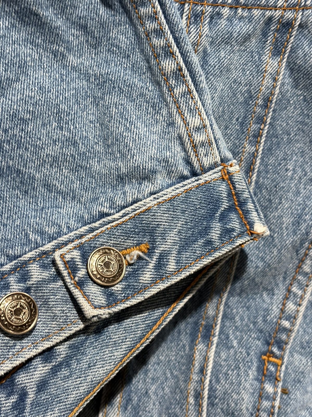 Vintage Vintage County Seat Jeanswear Vest Denim Biker Western 90s Size US L / EU 52-54 / 3 - 5 Thumbnail