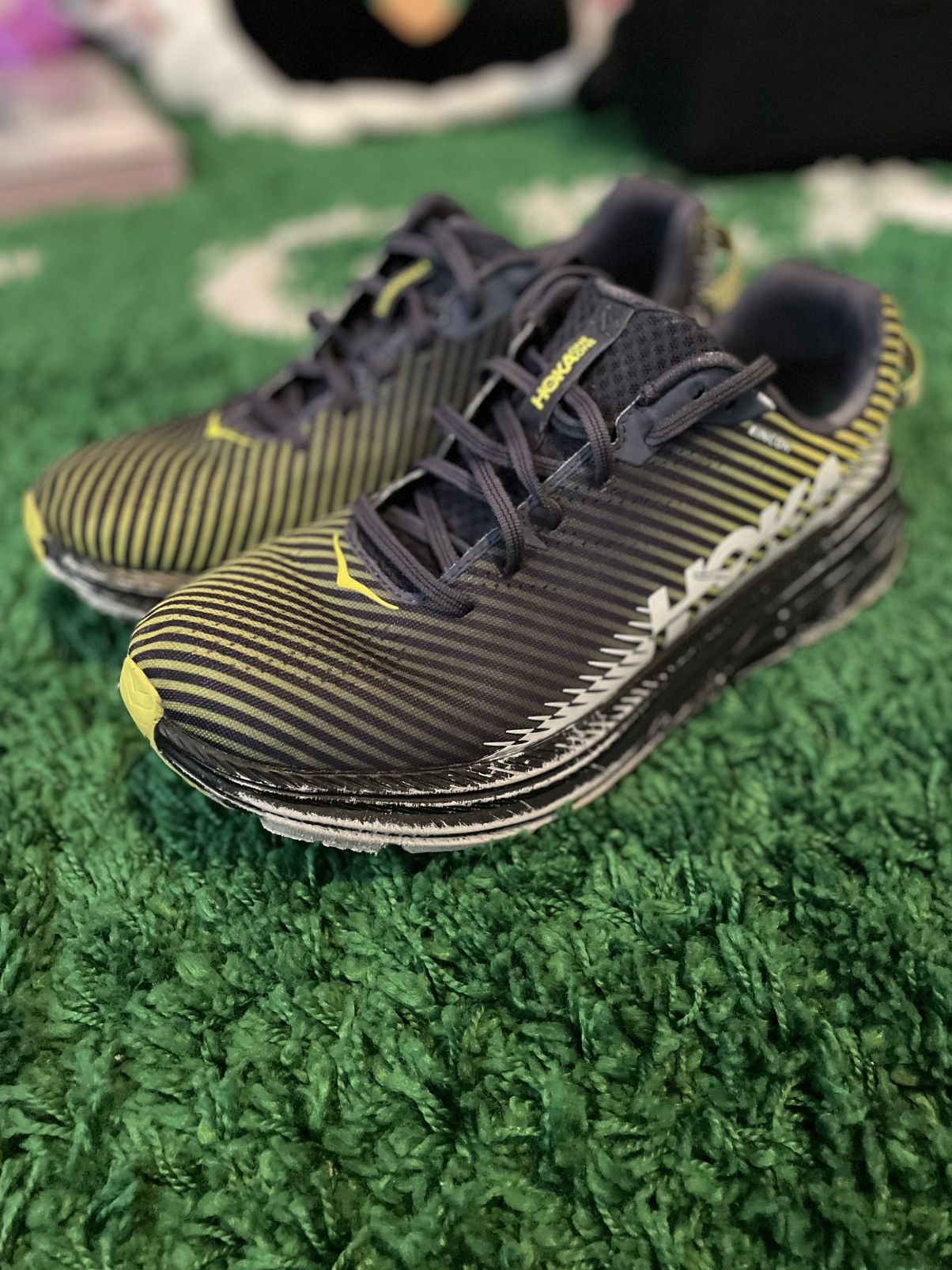 Hoka Rincon 2 comfort running shoe dad walking Size US 12 / EU 45 - 5 Thumbnail