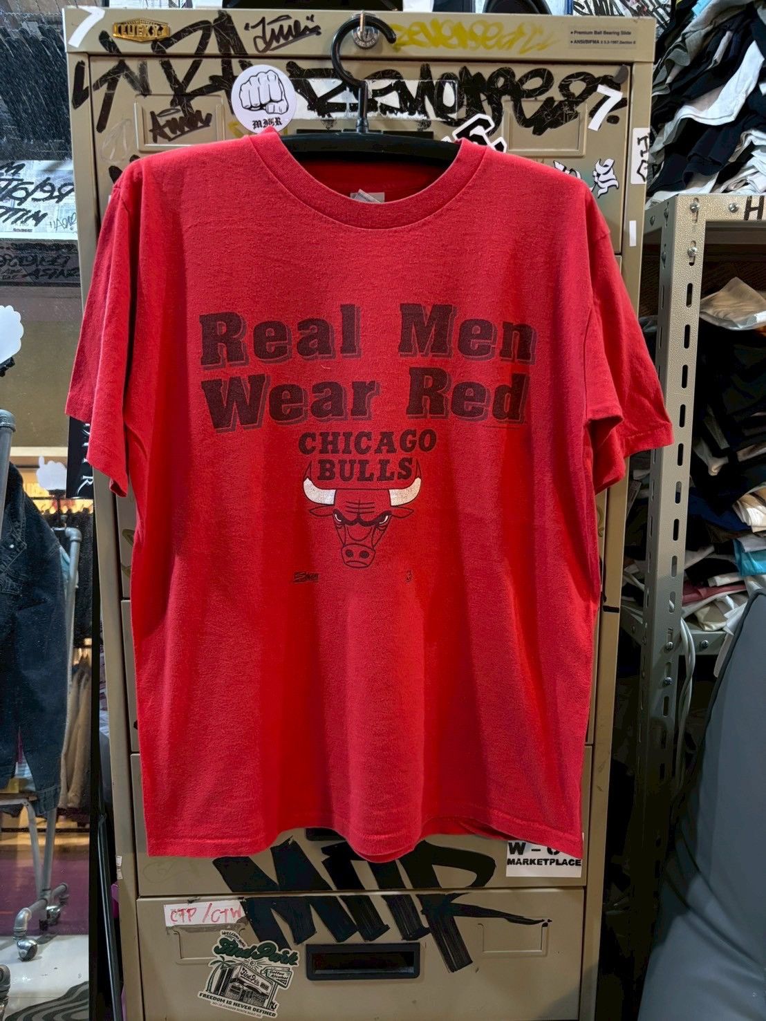 Vintage Chicago bulls 1991’s vintage tee Size US L / EU 52-54 / 3 - 1 Thumbnail