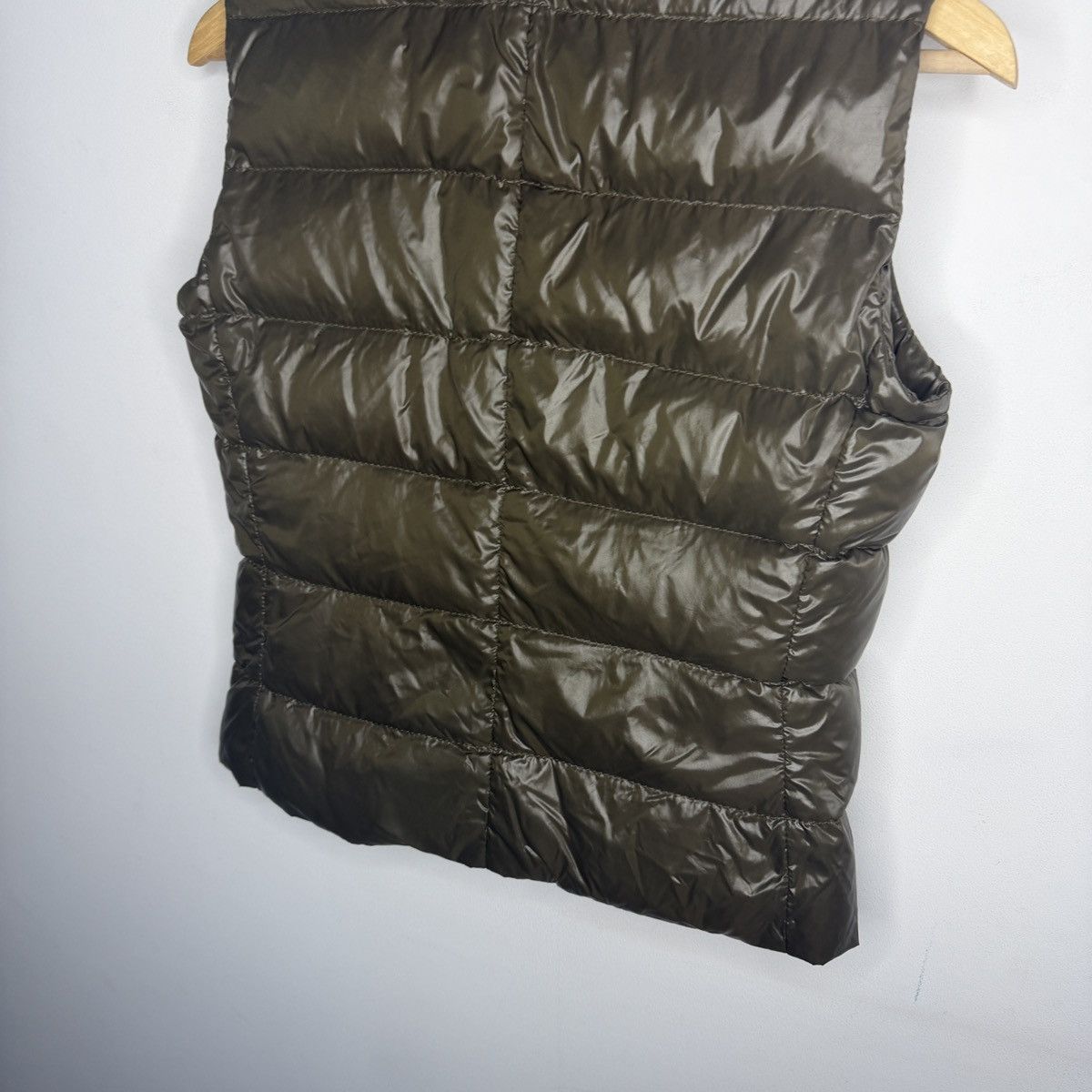 Moncler Moncler Khaki Green Liane Down Quilted Gilet Vest Size S / US 4 / IT 40 - 7 Thumbnail