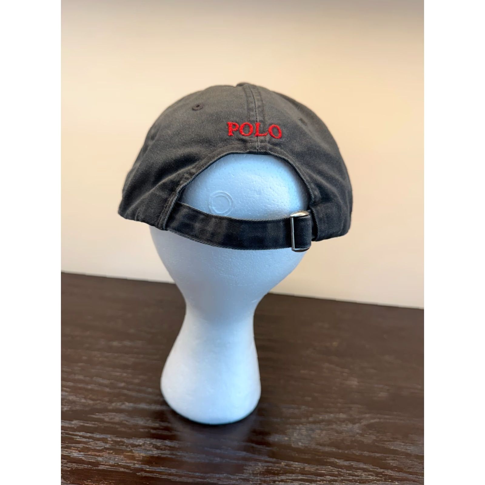 Polo Ralph Lauren Polo Ralph Lauren Cap Mens One Size Black Twill Strapback Adjustable Pony Size US M / EU 48-50 / 2 - 4 Thumbnail
