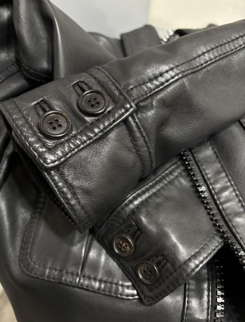 Hedi Slimane AW06 Dior Homme A2 leather jacket Size US S / EU 44-46 / 1 - 5 Thumbnail