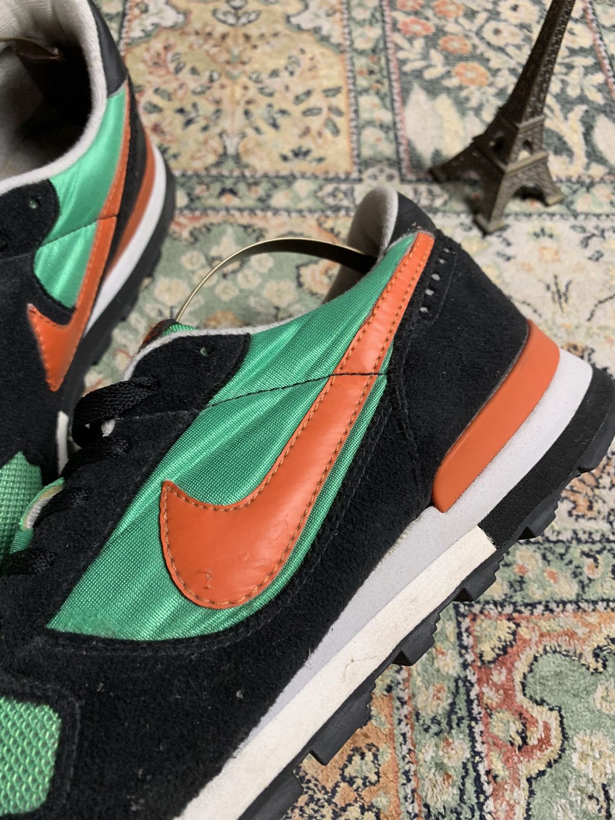 Nike × Vintage Vintage Nike Vector Greenspark College orange/black 11 Size US 11 / EU 44 - 4 Thumbnail