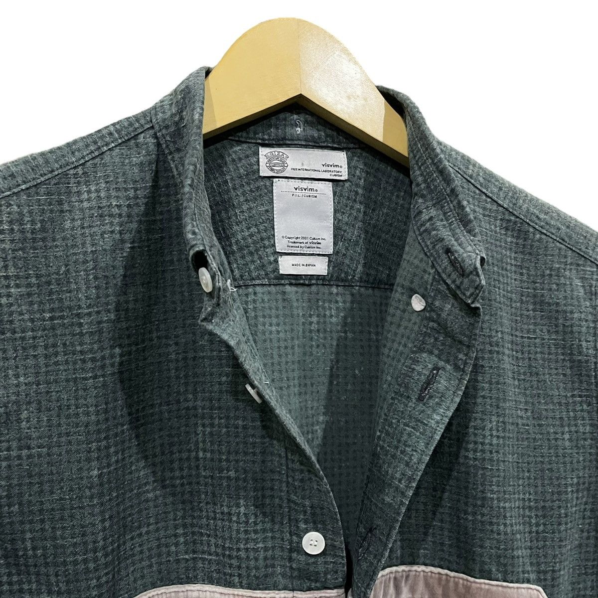 Visvim Visvim 5Nation Shirt Giza Ox Size US S / EU 44-46 / 1 - 4 Thumbnail