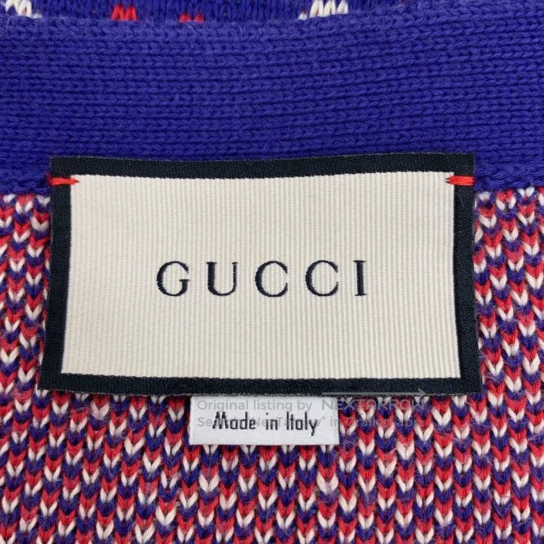 Gucci Gucci Colour block five-pointed star logo jacquard full pr Size US L / EU 52-54 / 3 - 5 Thumbnail