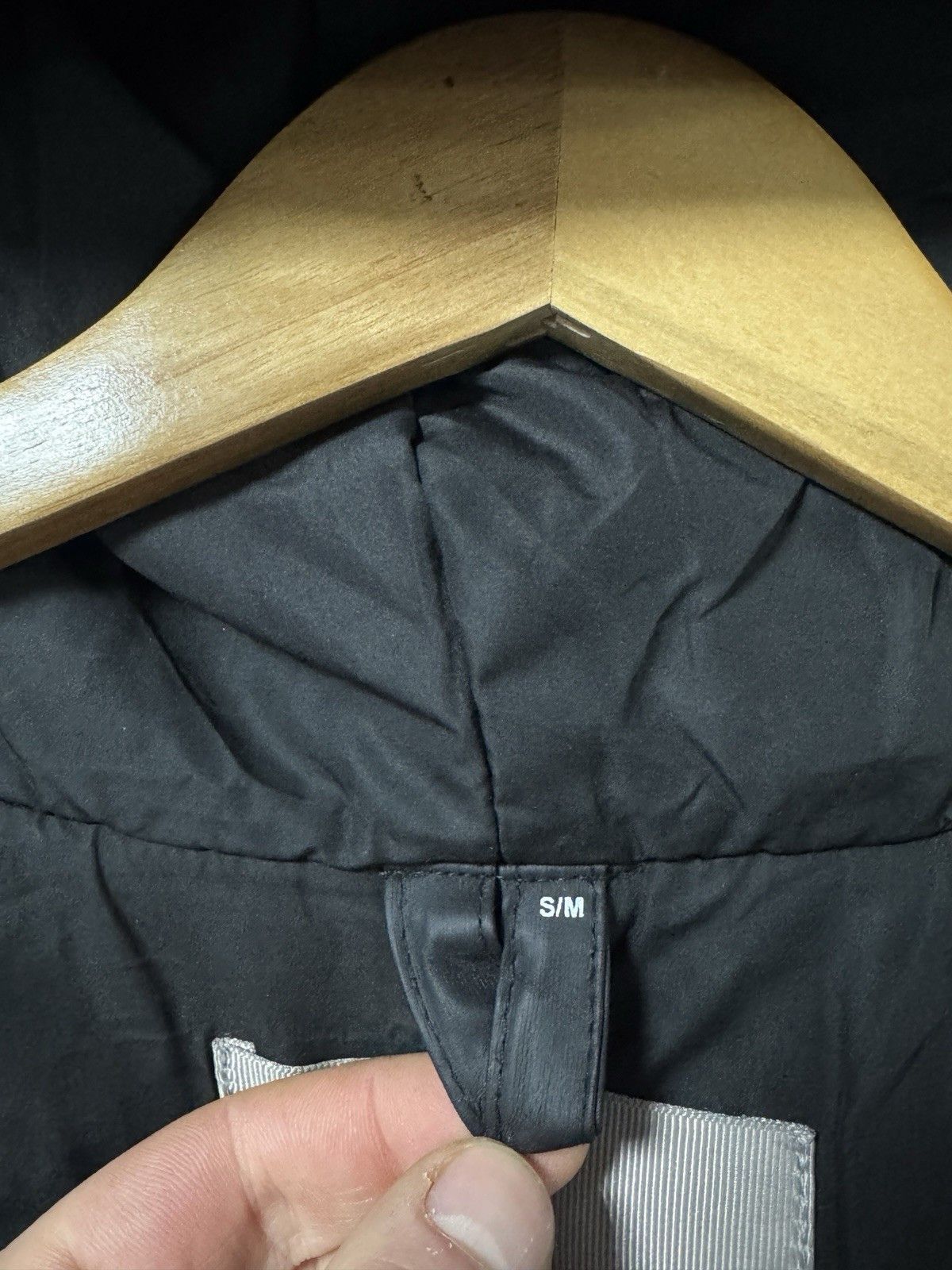 Rains Rains Thermal Padded N3B Warm Waterproof Black Jacket Size US M / EU 48-50 / 2 - 12 Thumbnail