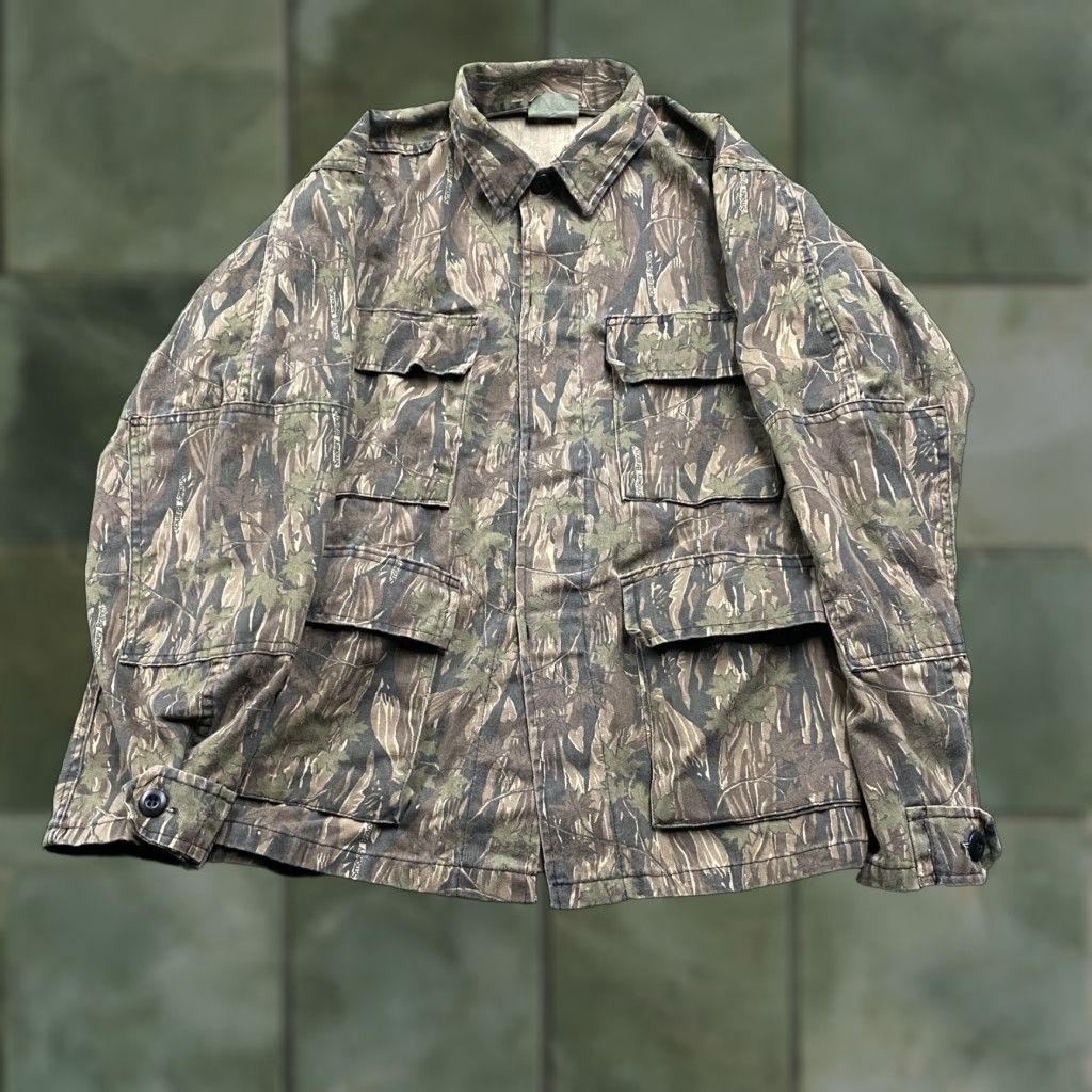 Realtree VINTAGE Realtree Camo Jacket Mens S Brown 80S 90S USA Shirt Front Button Up Camouflage Hunting Field Cotton USA Size US S / EU 44-46 / 1 - 1 Thumbnail