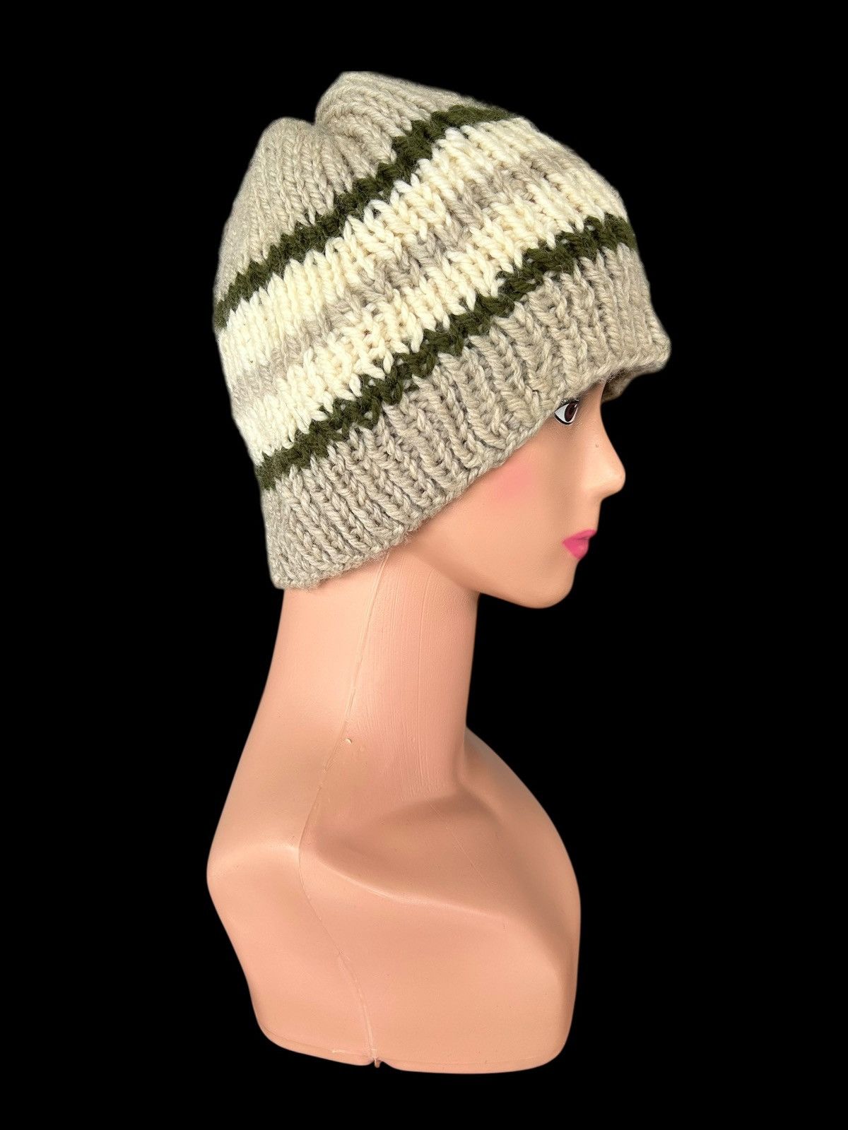 Kapital Crochet Knitted Handmade Beanie Hats Size ONE SIZE - 3 Thumbnail