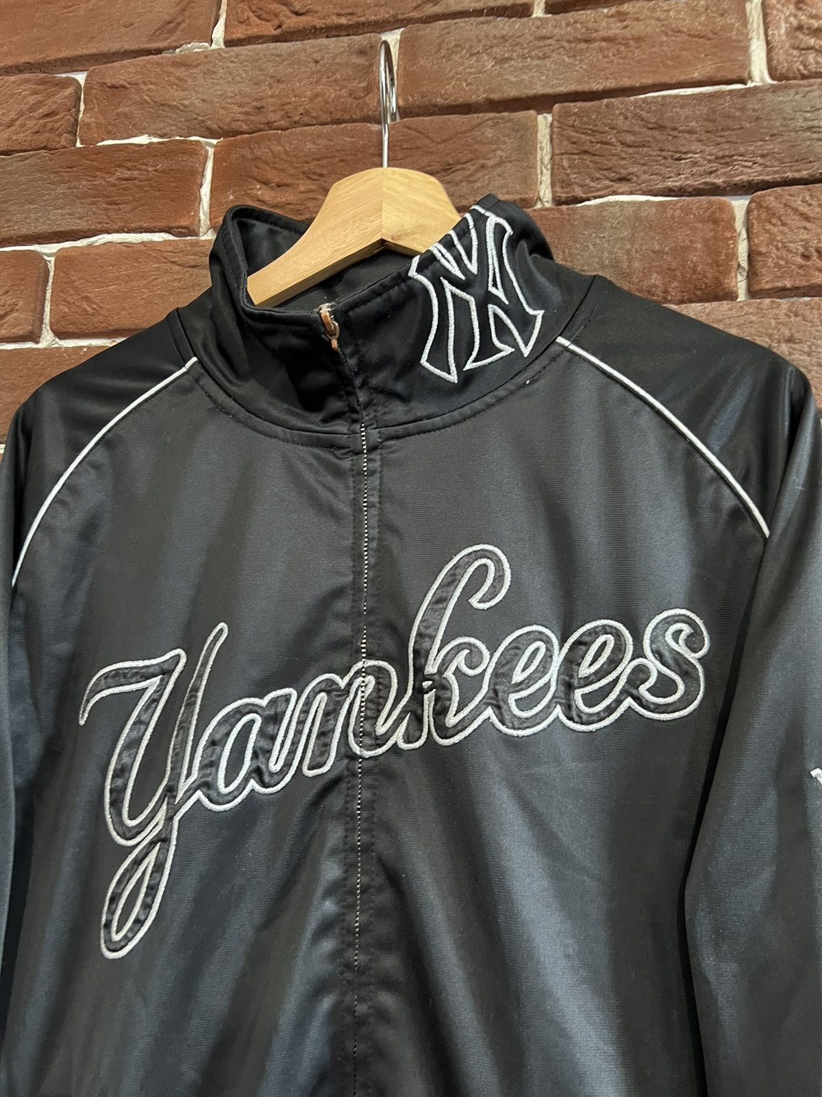Cooperstown Collection Rare Vintage 00s New York Yankees Baseball Jacket XL black Size US XL / EU 56 / 4 - 3 Thumbnail