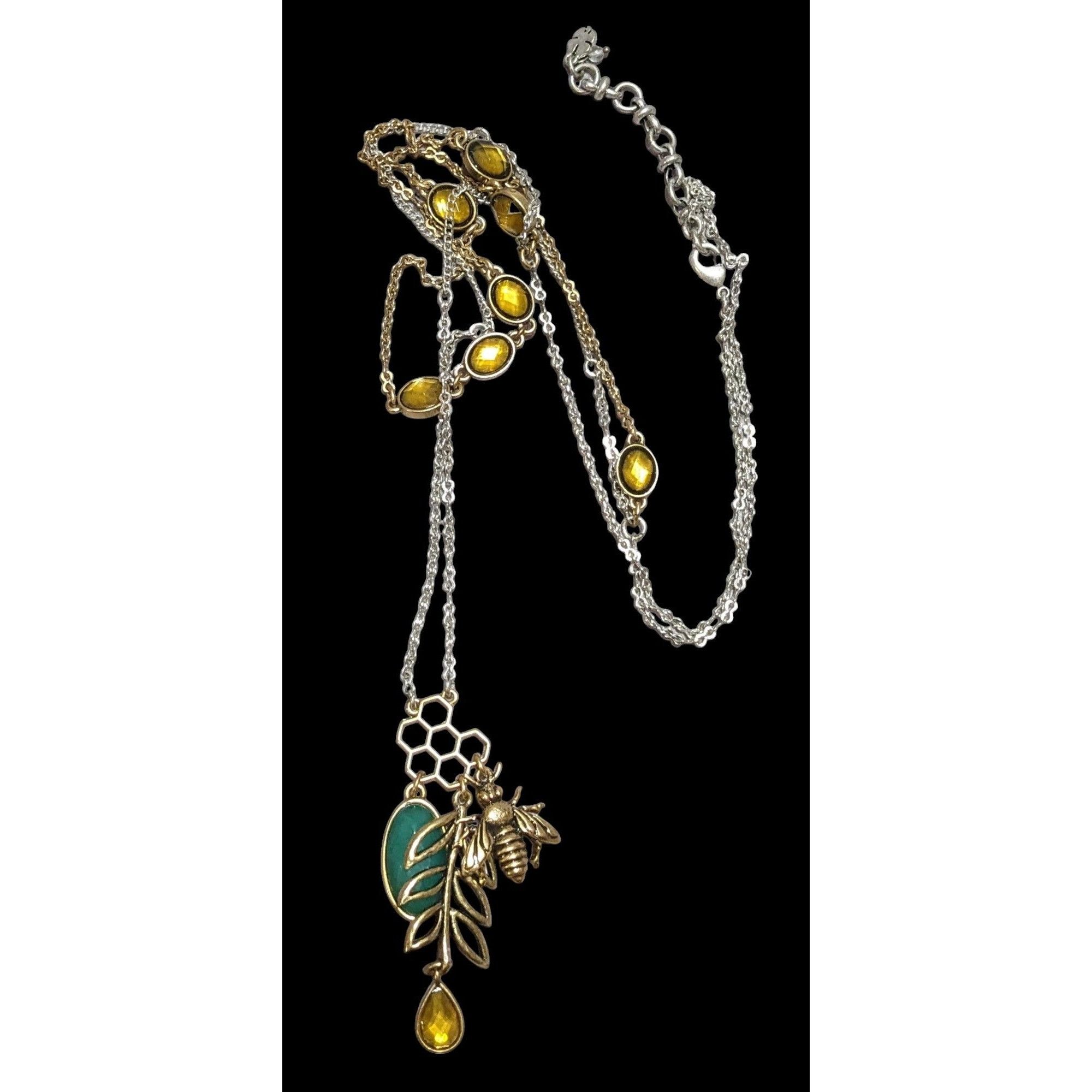 Lucky brand bee necklace store