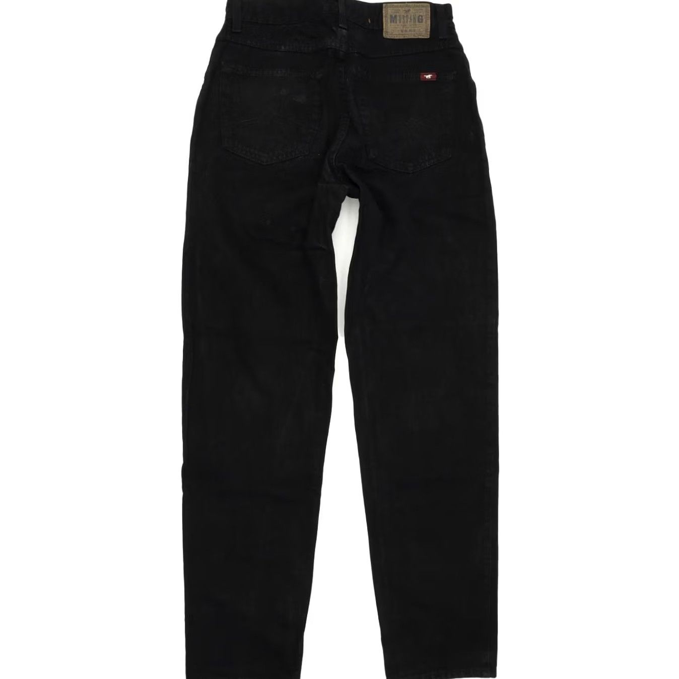 VINTAGE Mustang Men Black Jeans Straight Regular W30 L32 (59848)