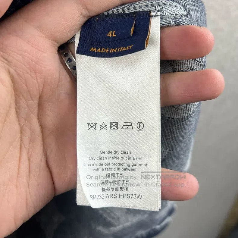 Louis Vuitton Louis Vuitton size 4l FW23 Logo embroidered jacquard casual Size US M / EU 48-50 / 2 - 5 Thumbnail