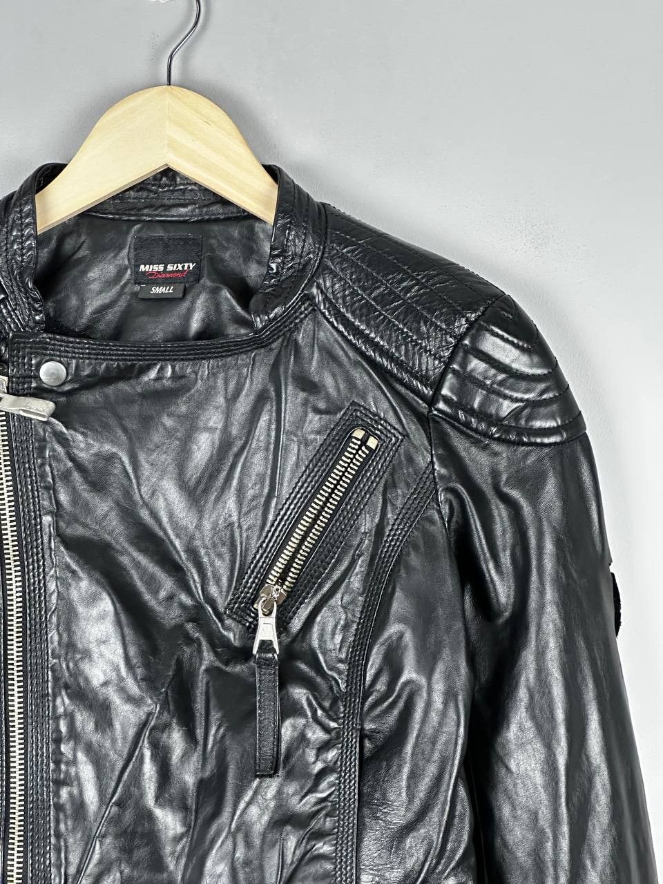 Miss Sixty Miss Sixty Avant Garde Opium Biker Cropped jacket Size S / US 4 / IT 40 - 5 Thumbnail