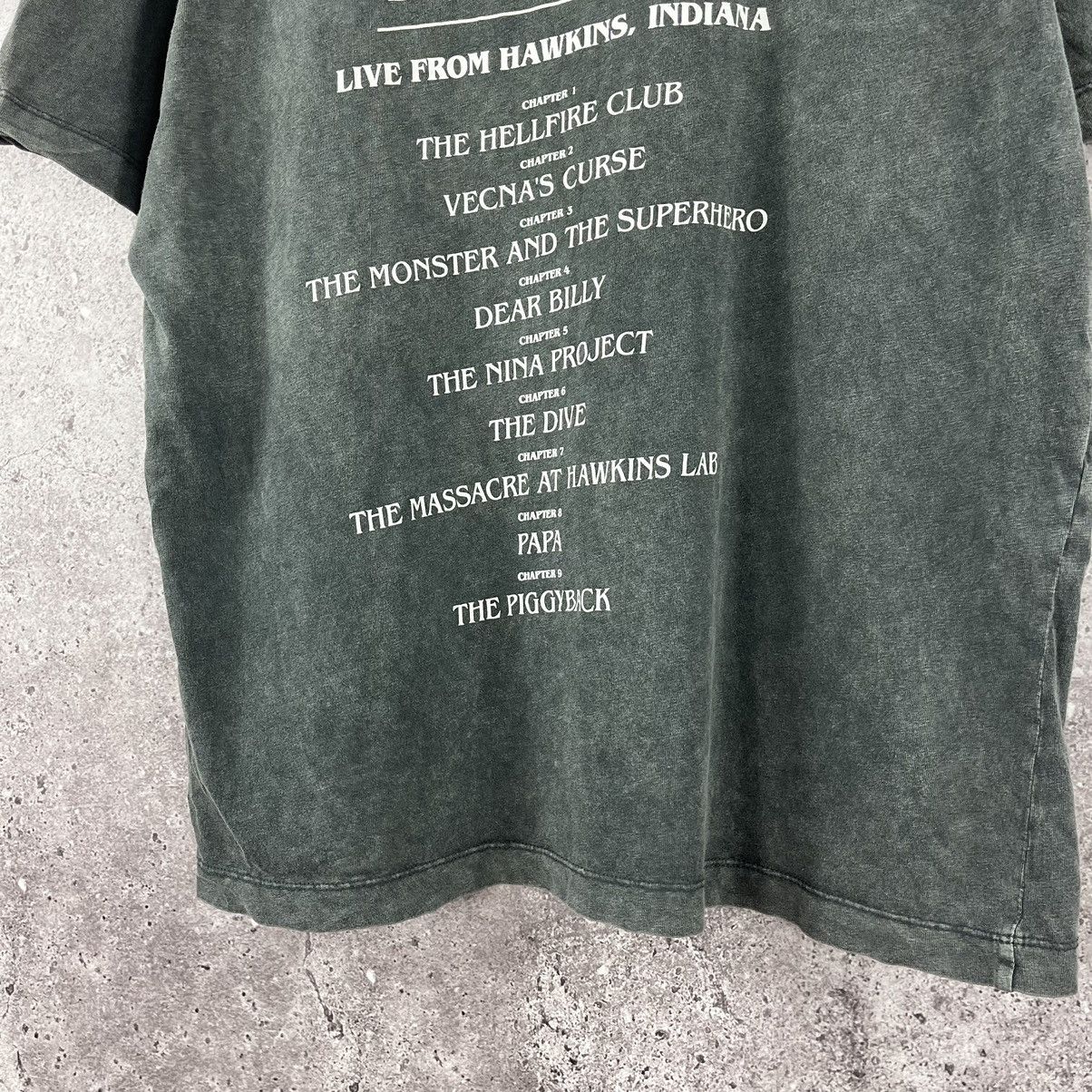 Band Tees Eddie Munson The Upside Down Tour ‘86 T-Shirt Size S Size US S / EU 44-46 / 1 - 8 Thumbnail