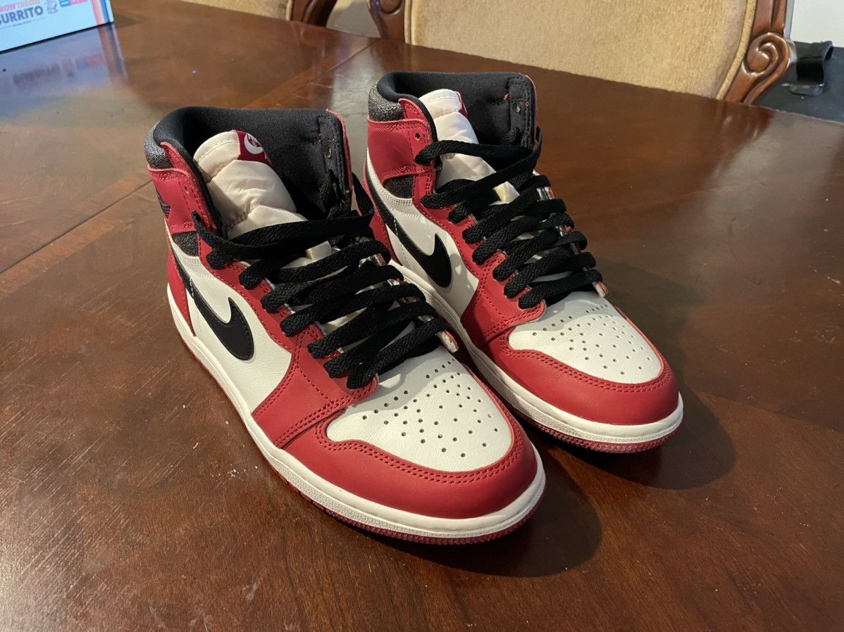 image of Air Jordan 1 Lost And Found Size 8 Shoes in White, Men's