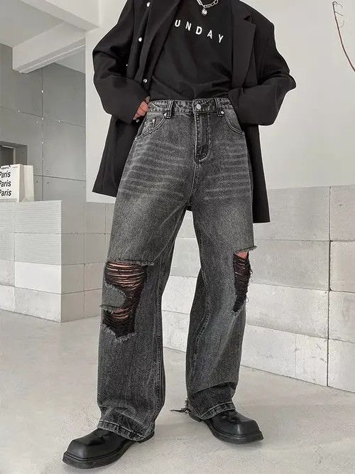 Japanese Brand Retro punk pants Size US 32 / EU 48 - 4 Thumbnail