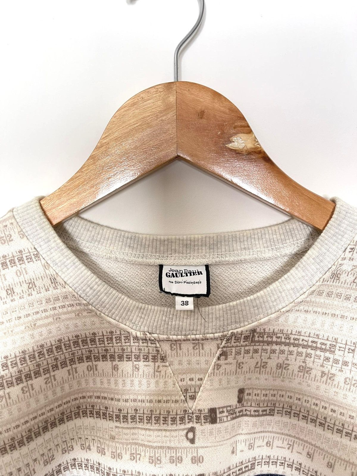 Jean Paul Gaultier Jean Paul Gultier Measuring Tape For Sept Premiere Crop Size M / US 6-8 / IT 42-44 - 4 Thumbnail