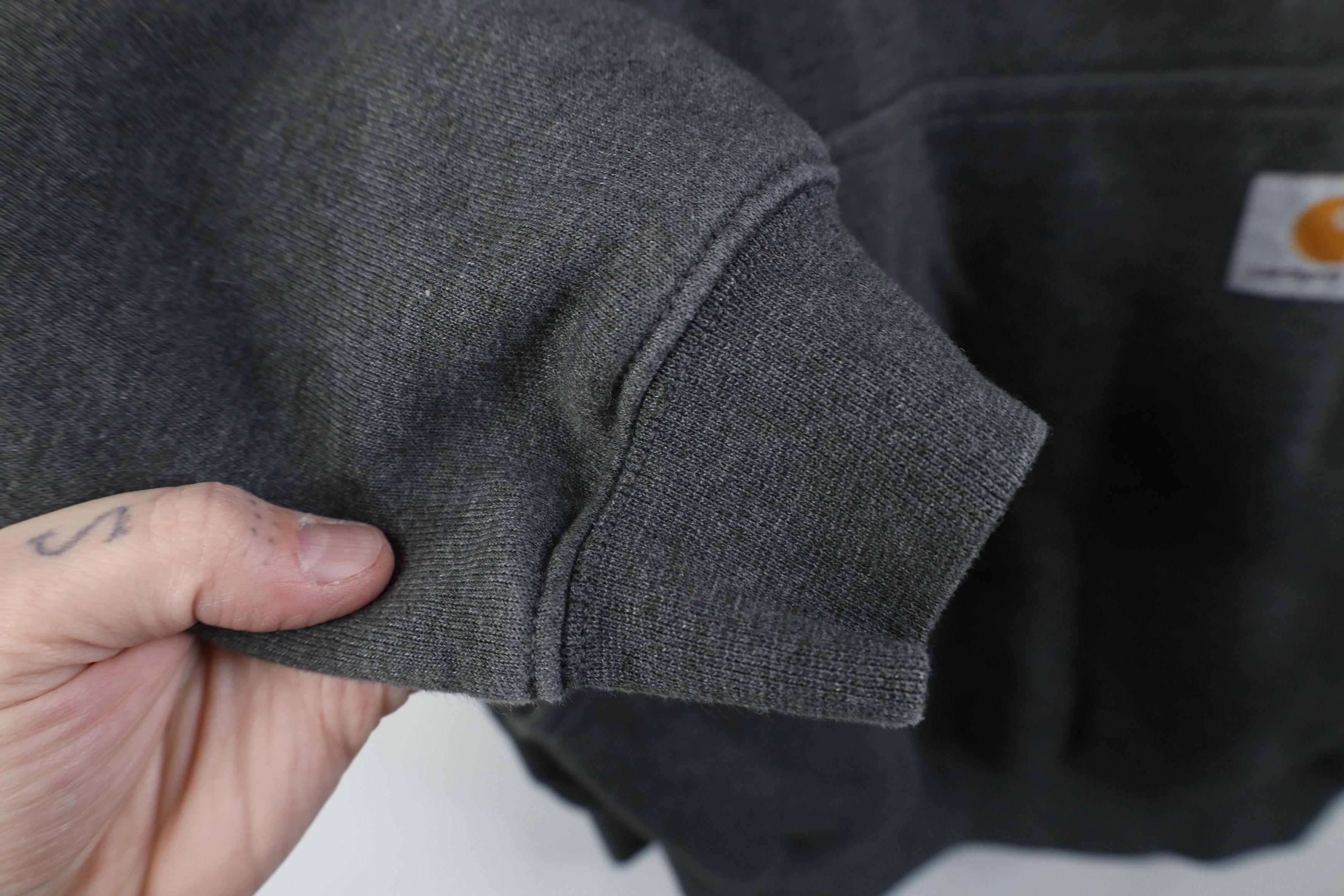 Carhartt Vintage Y2K Carhartt Spell Out Heavyweight Hoodie Sweatshirt Size US S / EU 44-46 / 1 - 9 Thumbnail