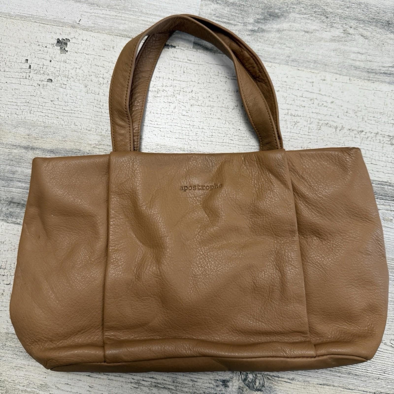 Designer Apostrophe Camel Clutch Bag Size ONE SIZE - 1 Thumbnail