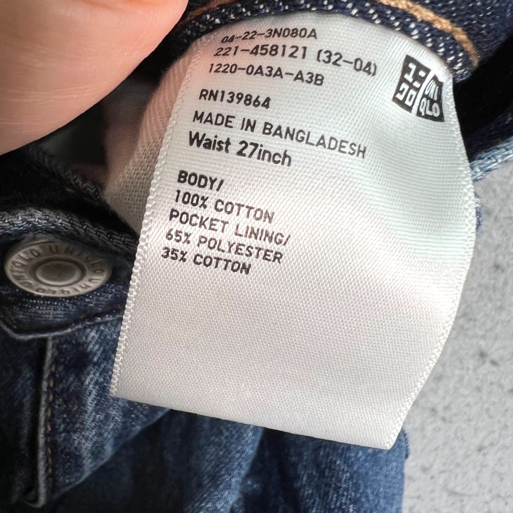 Uniqlo VINTAGE Uniqlo Bermuda Shorts Womens 27 Blue 100% Cotton Size 27" / US 4 / IT 40 - 4 Thumbnail
