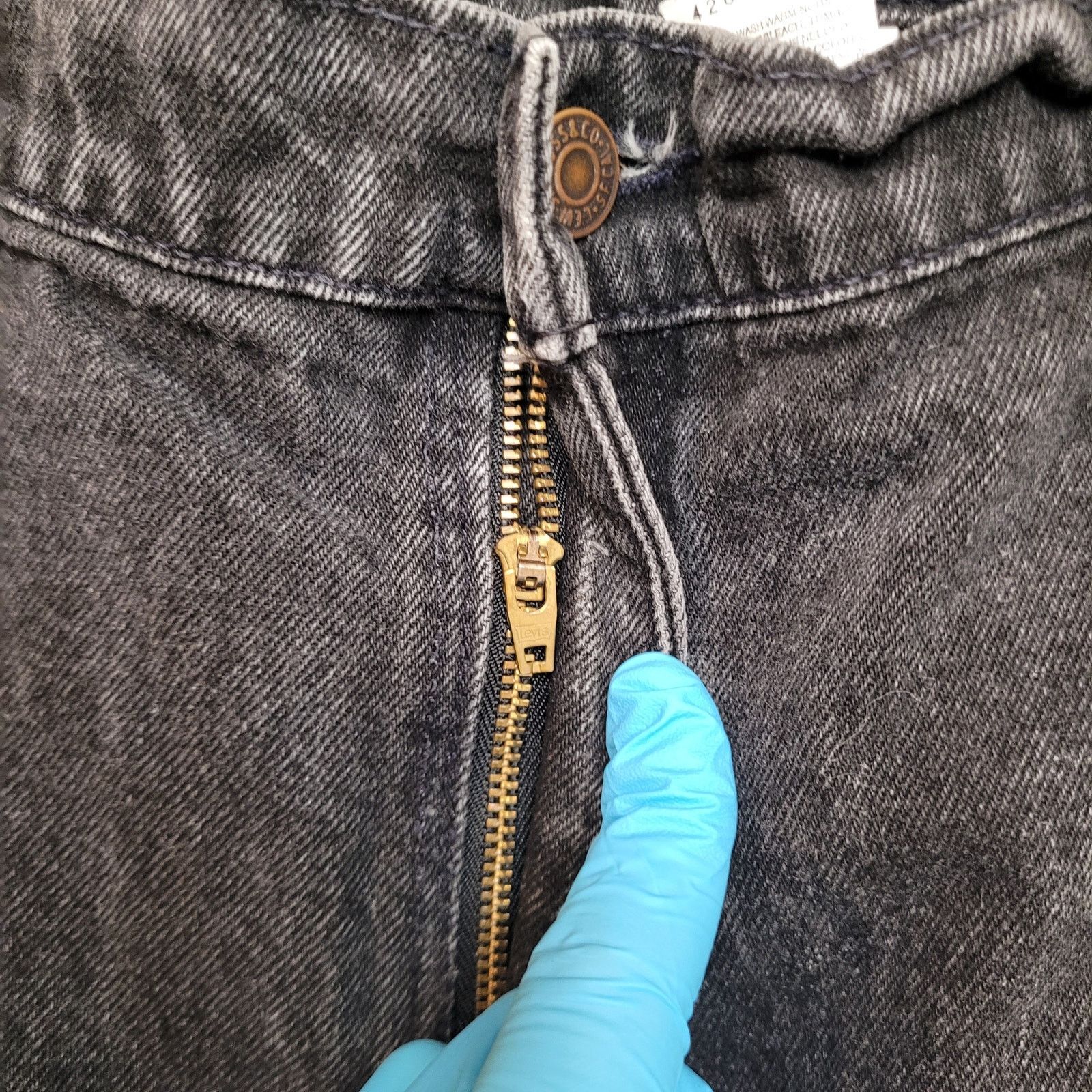 Levi's VTG 90s Levis 522 Jeans Womens 18 USA High Waisted Tapered Size 40" / US 18 - 4 Thumbnail