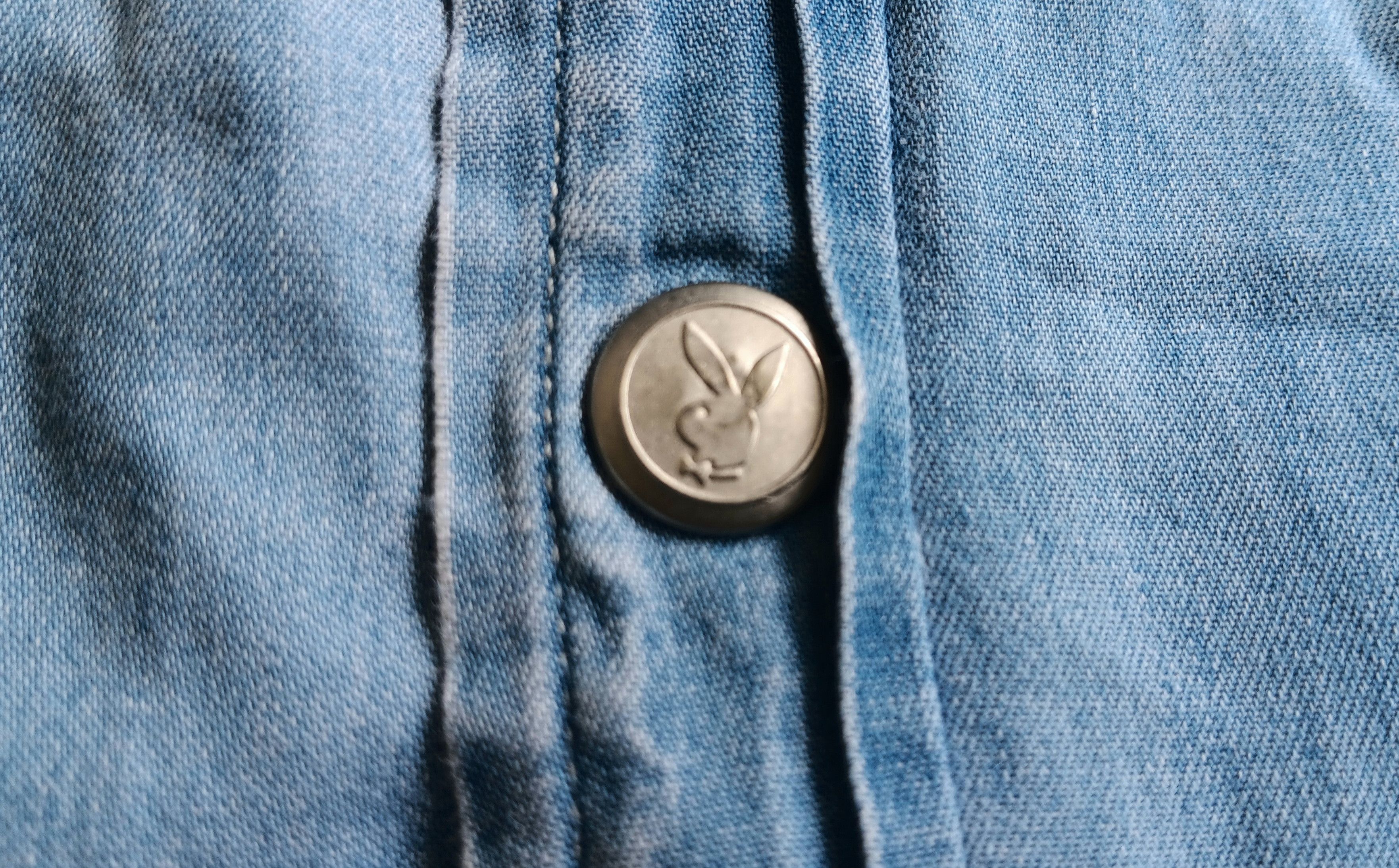 Playboy Vintage | Playboy Denim Shirt Size US XL / EU 56 / 4 - 7 Thumbnail