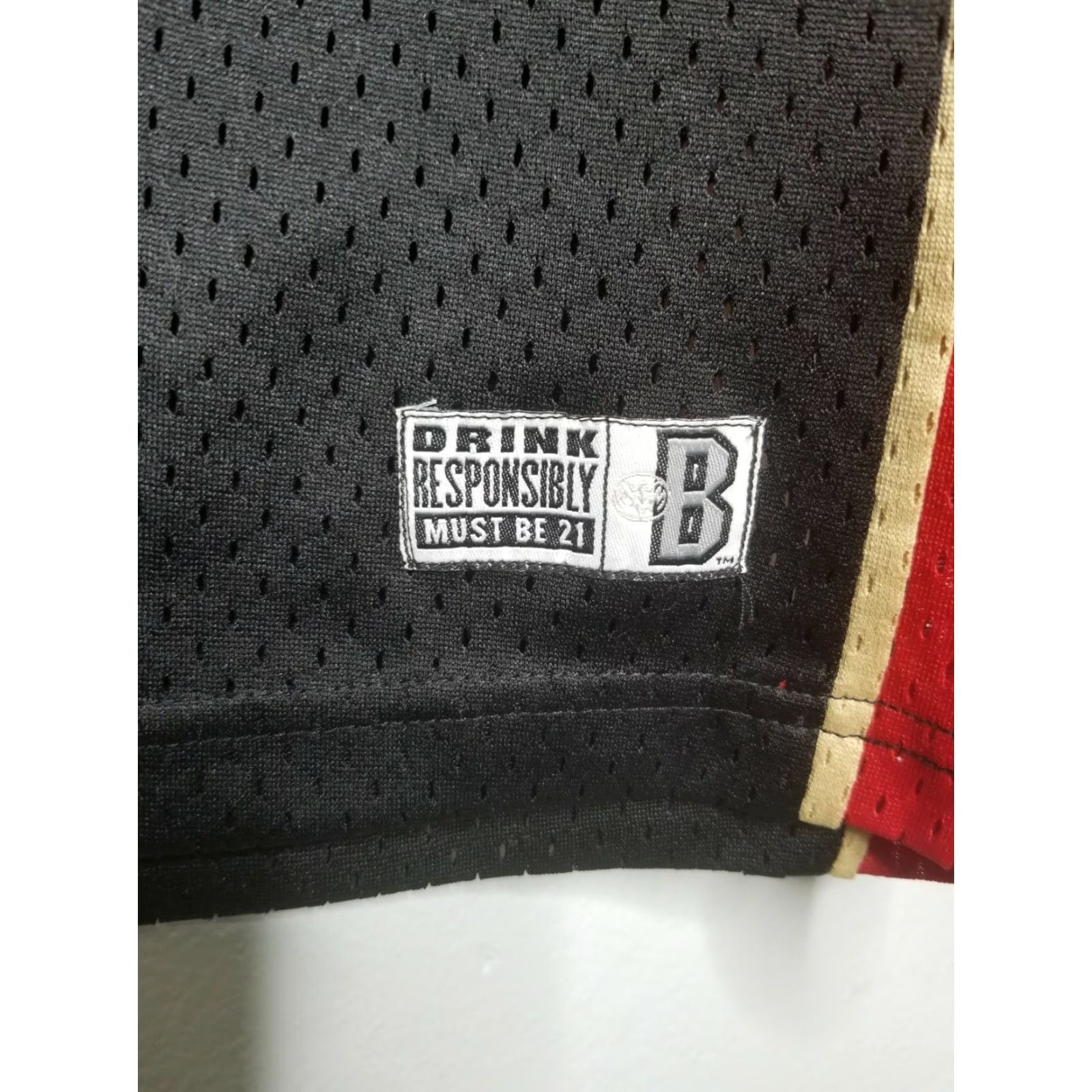Etro VINTAGE Bacardi Black Retro Mens L Basketball Promo Jersey Shirt Size US L / EU 52-54 / 3 - 3 Thumbnail