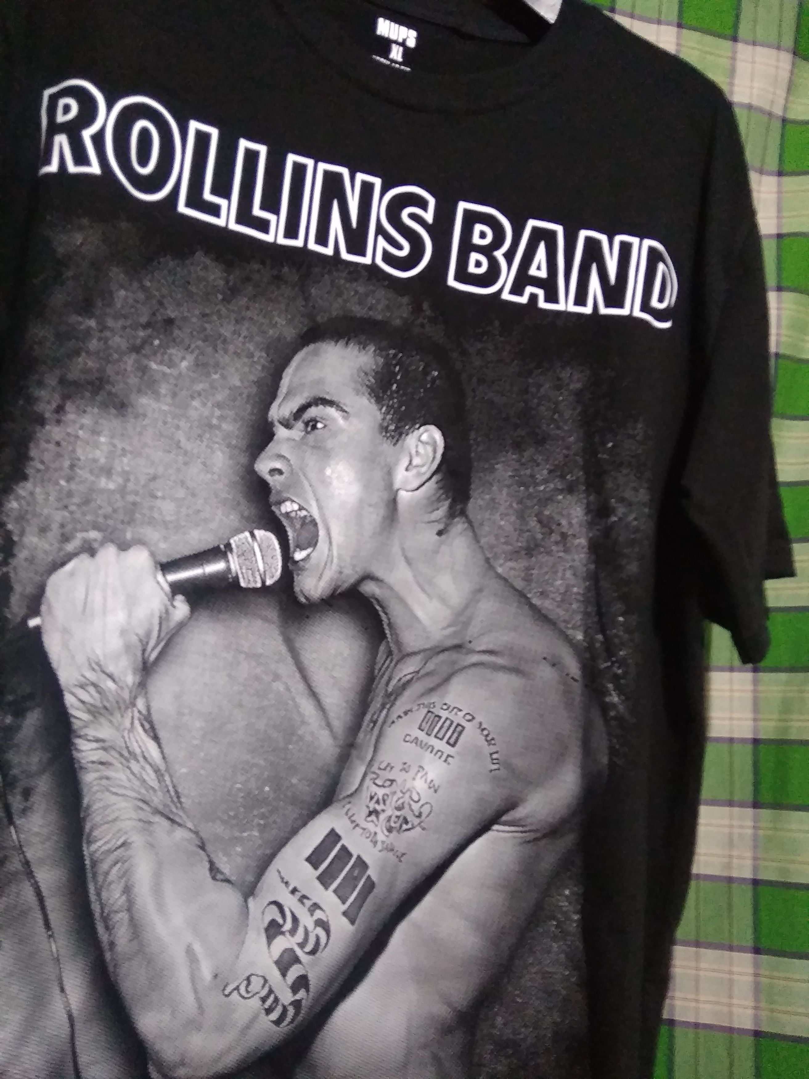 Band Tees Sick Rare 🔥 Henry Rollins Band tee boots black Flag Size US XL / EU 56 / 4 - 1 Thumbnail