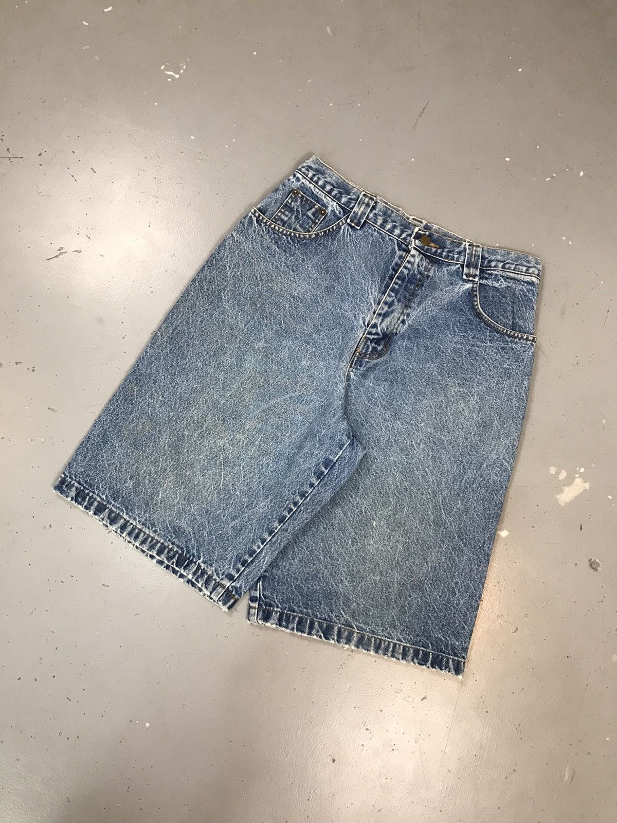 Karl Kani × Vintage Vintage Karl Kani logo patched skater denim jort Size US 30 / EU 46 - 3 Thumbnail