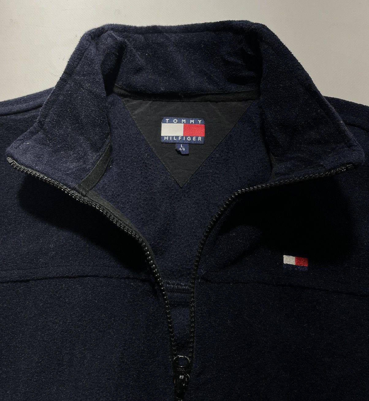 Tommy Hilfiger Vintage Tommy Hilfiger Fleece Vest Size US L / EU 52-54 / 3 - 6 Thumbnail