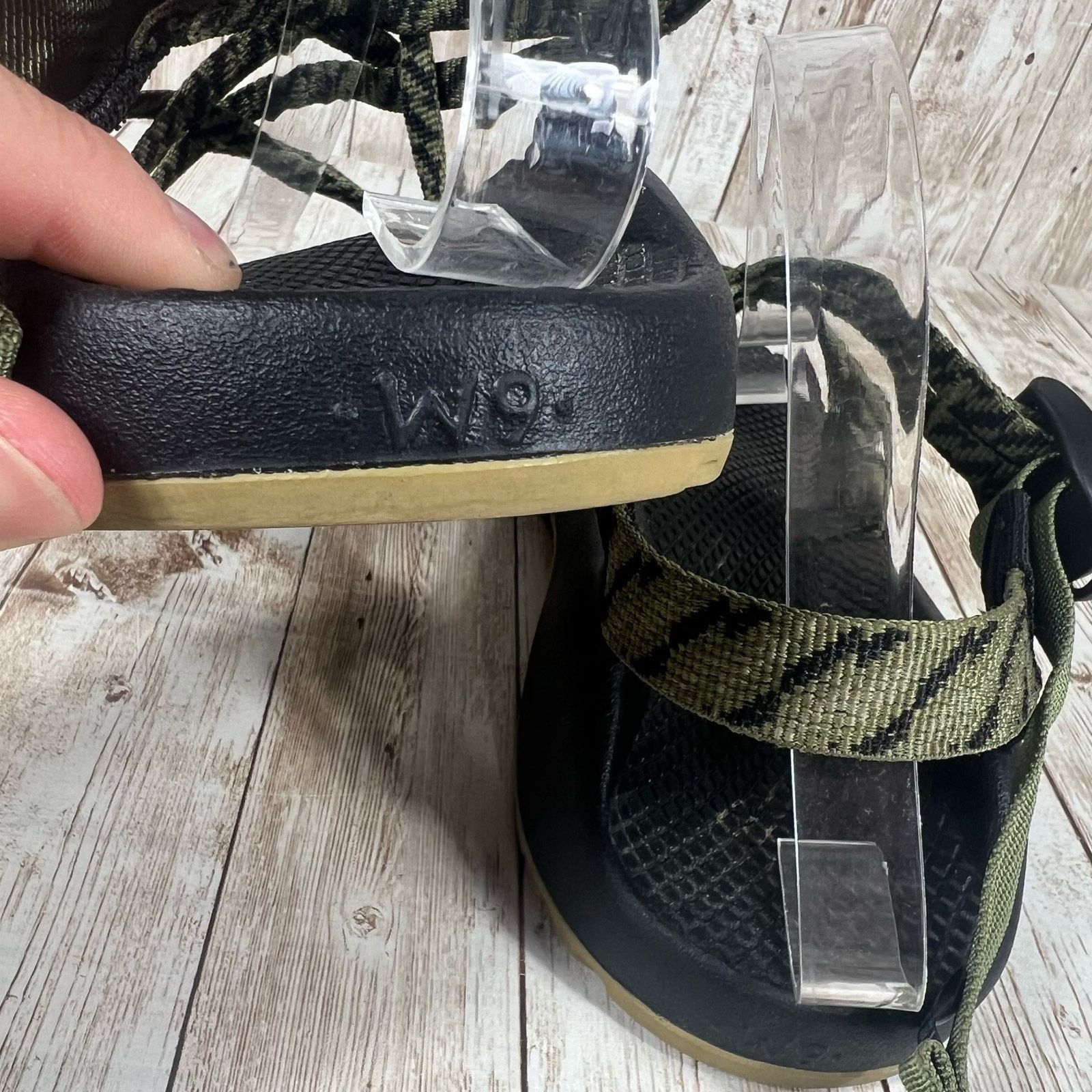 Chaco Chaco zx2 hiking sandals Womens 9 green Size US 9 / IT 39 - 4 Thumbnail