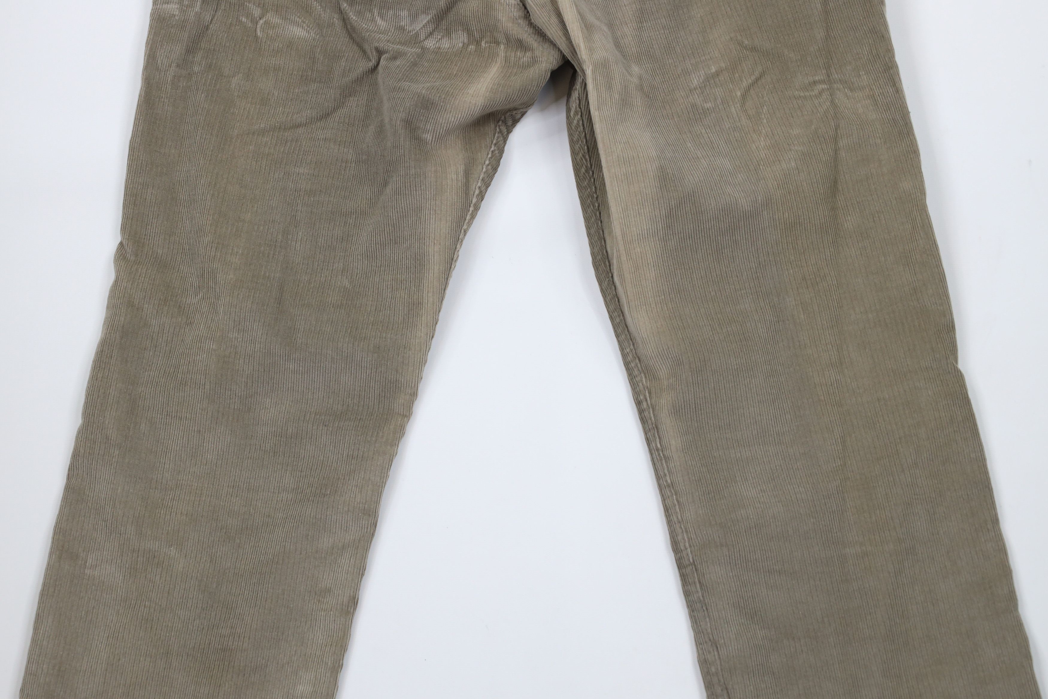 Levi's × Vintage Vintage 80s Levis Flared Corduroy Chino Pants Gray USA Size US 34 / EU 50 - 12 Thumbnail