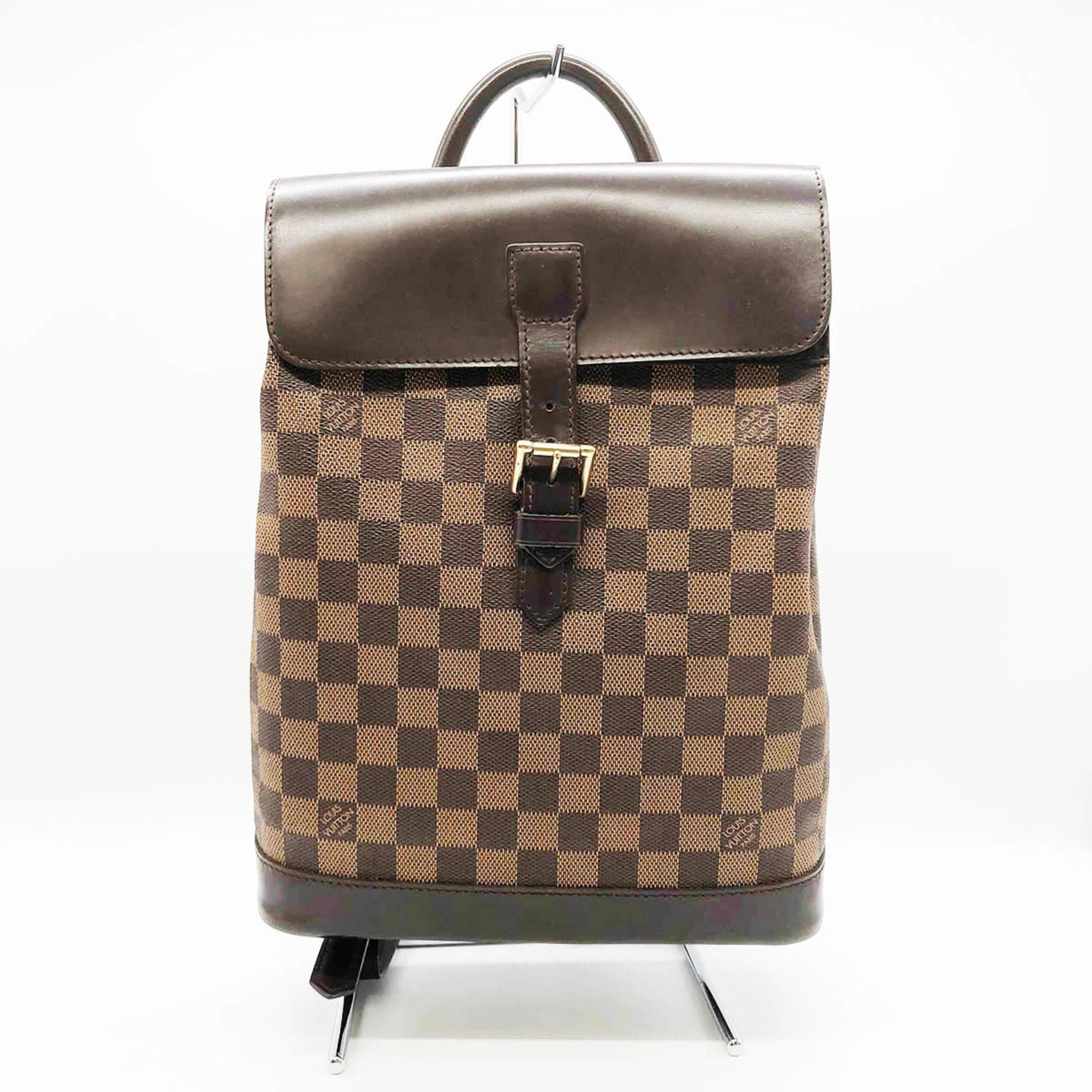 Louis Vuitton LOUIS VUITTON Soho Damier Ebene Backpack Daypack Brown Women's Men's N51132 PVC Size ONE SIZE - 1 Preview