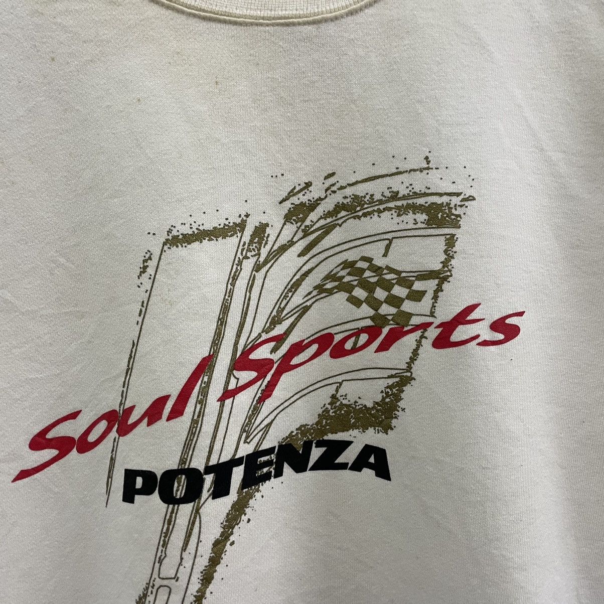 Japanese Brand × Vintage 🔥🇯🇵Vintage Bridgestone Potenza Sports Big Logo Sweatshirts Size US M / EU 48-50 / 2 - 6 Thumbnail