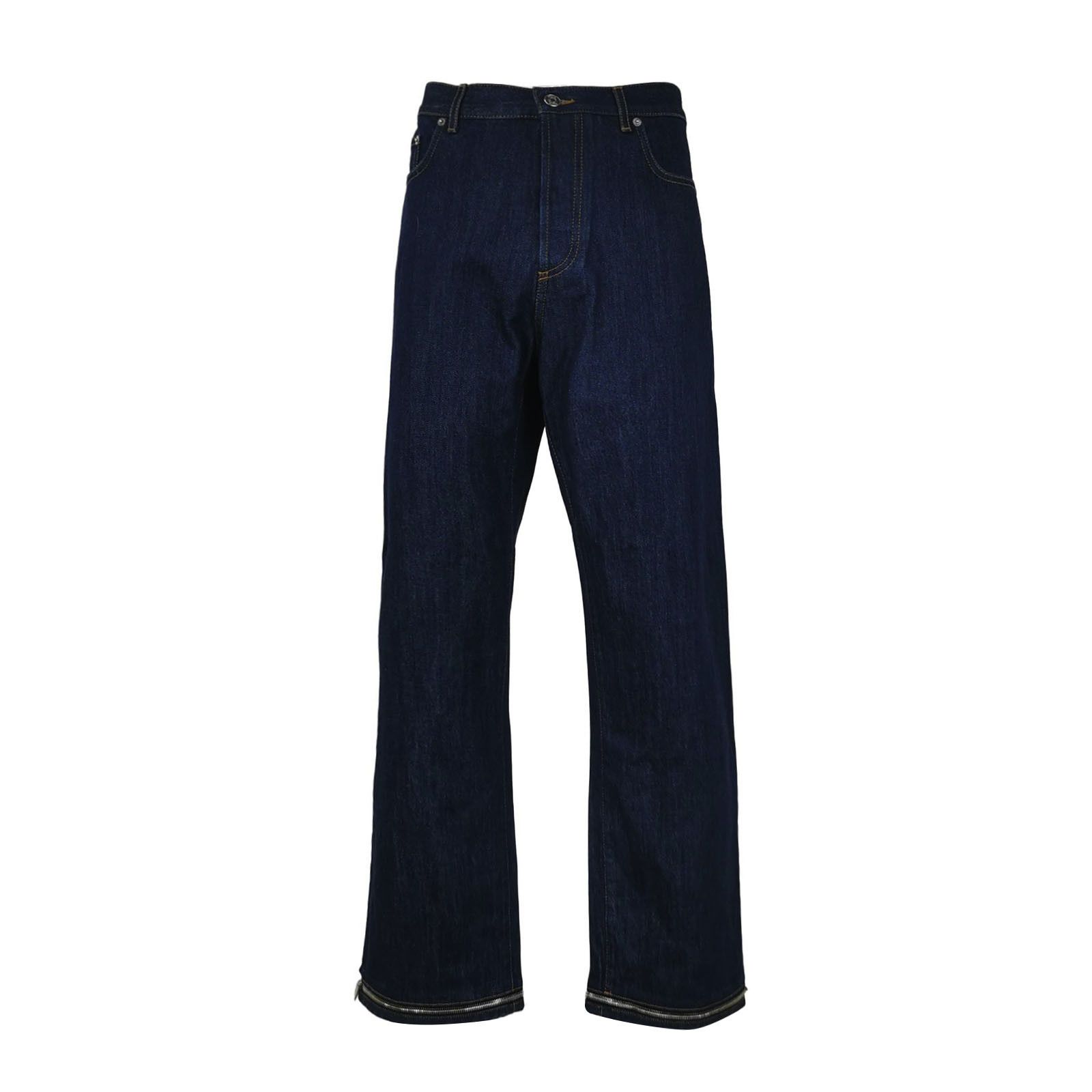 Dior Dior Hem Zip Logo Patch Denim Jeans 34 Size US 34 / EU 50 - 1 Thumbnail