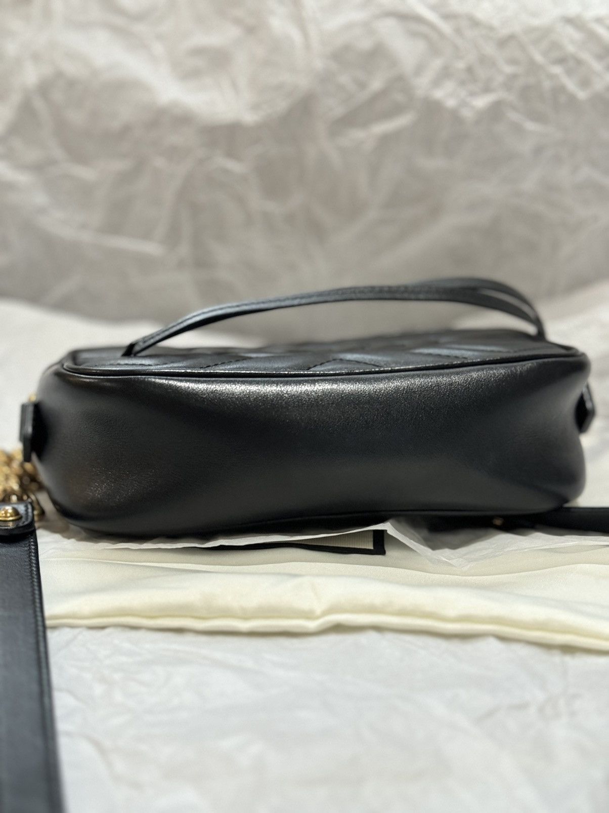 Gucci GUCCI GG MARMONT MINI CROSSBODY SHOULDER BAG Size ONE SIZE - 6 Thumbnail