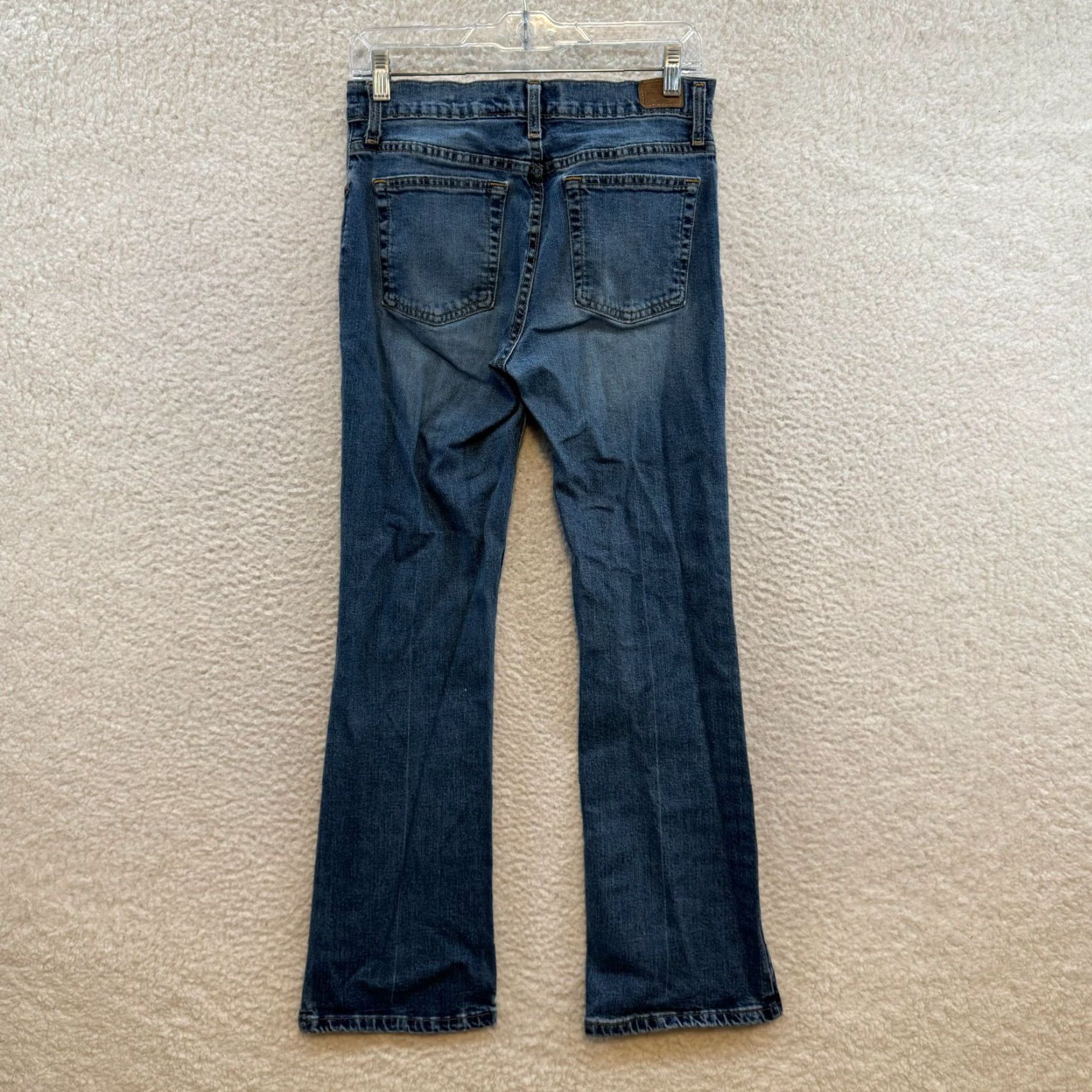 Old Navy VINTAGE Old Navy Jeans 6 27 Short Petite Bootcut Flare Denim Stretch Blue Womens Size 28" / US 6 / IT 42 - 2 Thumbnail