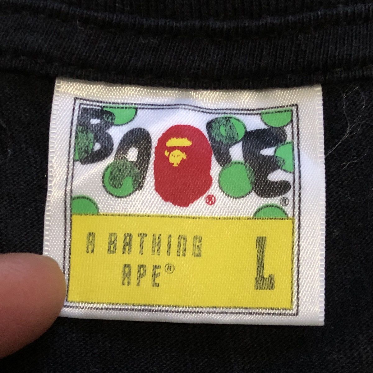 Bape Bape ABC Camo By Bathing Ape Tee Size US L / EU 52-54 / 3 - 4 Thumbnail