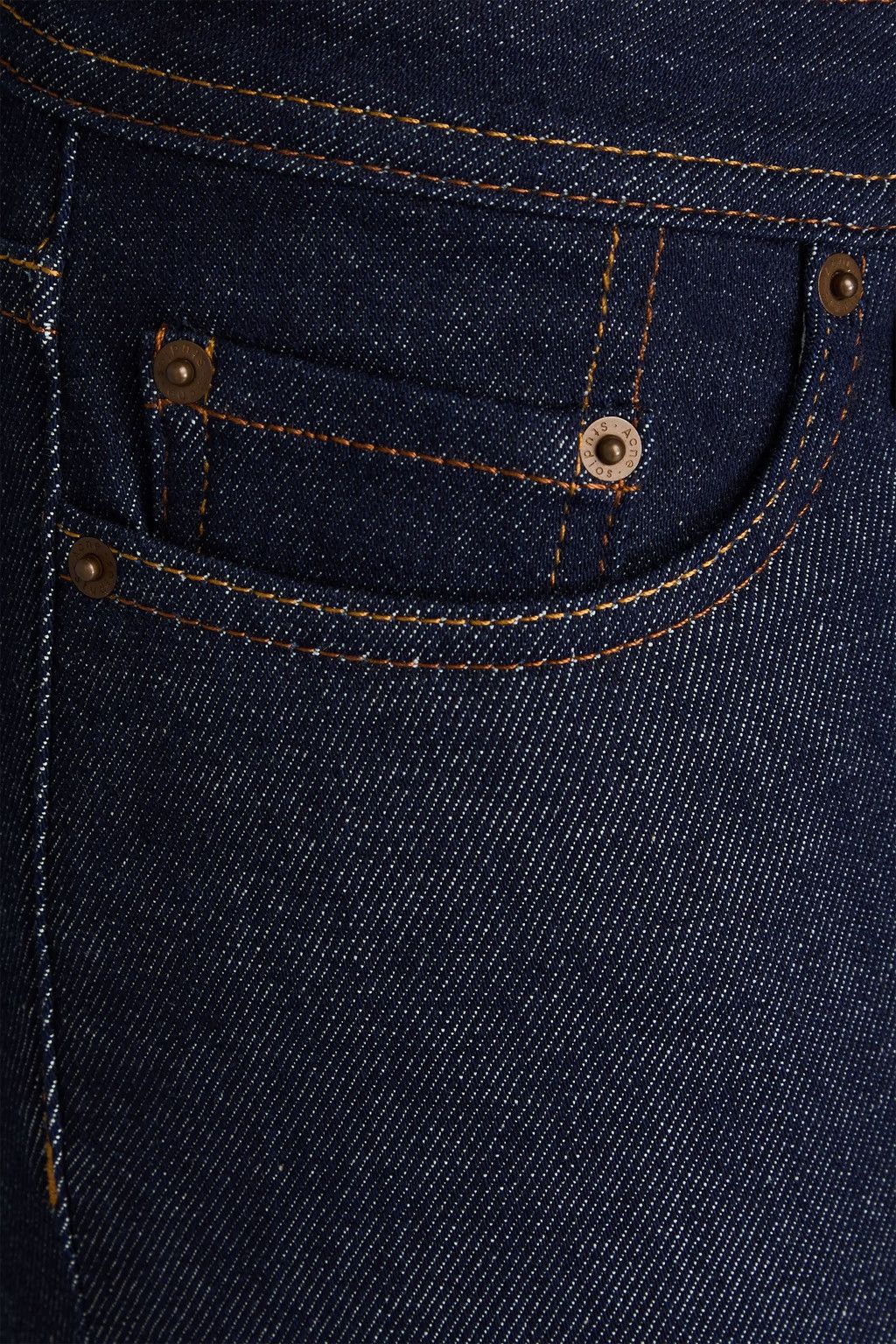 Acne Studios o1y0725 Denim Pant in Midnight Blue Size 24" / US 00 / IT 34 - 4 Thumbnail