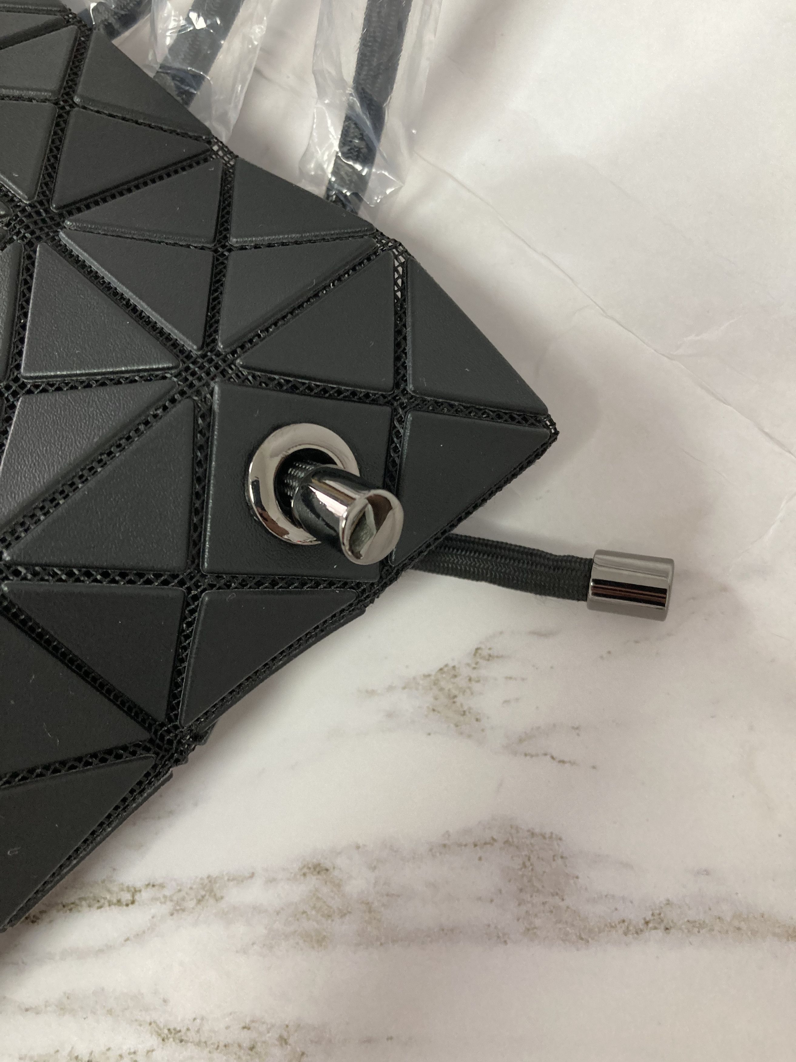 Issey Miyake Bao Bao Issey Miyake Wring Denim Drawstring Bag Size ONE SIZE - 6 Thumbnail