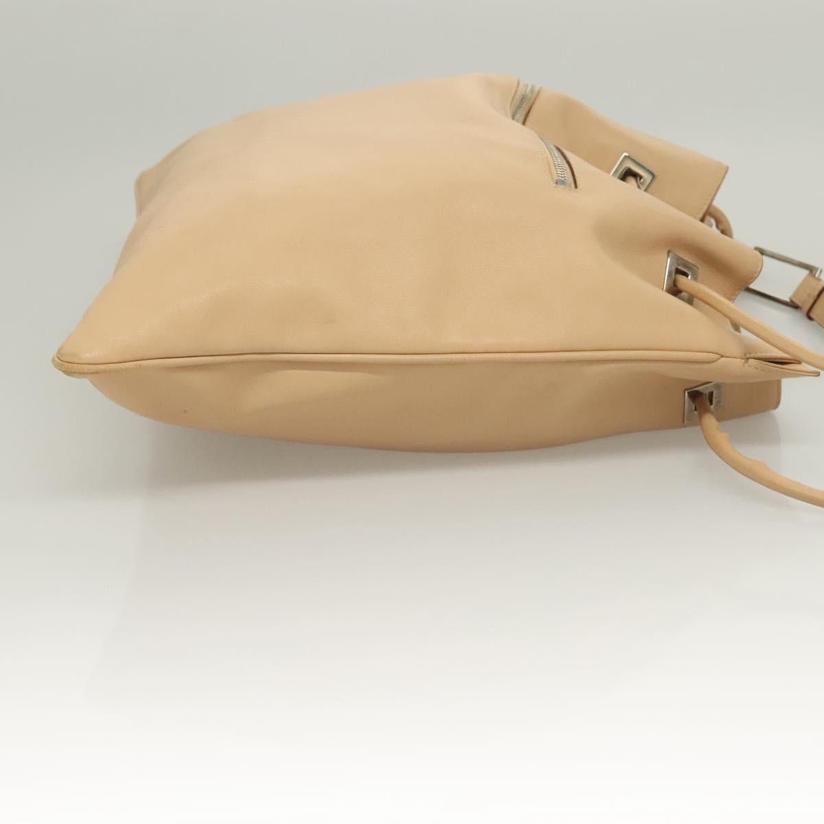Gucci GUCCI Shoulder Bag Leather Beige Silver Size ONE SIZE - 4 Thumbnail
