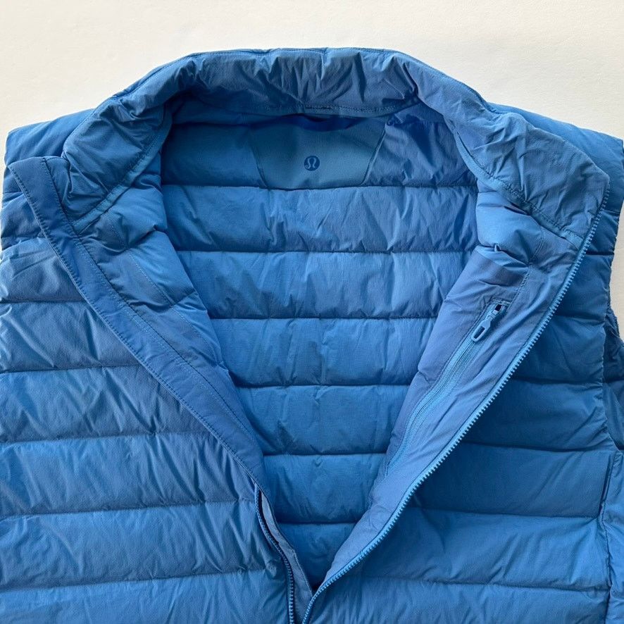 Lululemon Lululemon Navigation Down Vest Blue Nile XL 700 Goose Puffer Size US XL / EU 56 / 4 - 4 Thumbnail