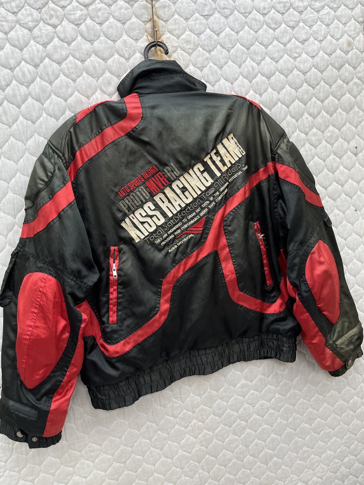 Vintage 🔥🔥🔥STEALS VTG KISS RACING TEAM JACKET Size US L / EU 52-54 / 3 - 5 Thumbnail