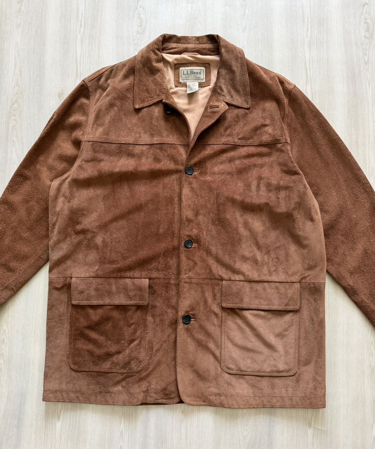 Vintage Vintage LL Bean Suede Leather Jacket Sz 2XL TALL Barn Chore Size US XXL / EU 58 / 5 - 3 Thumbnail